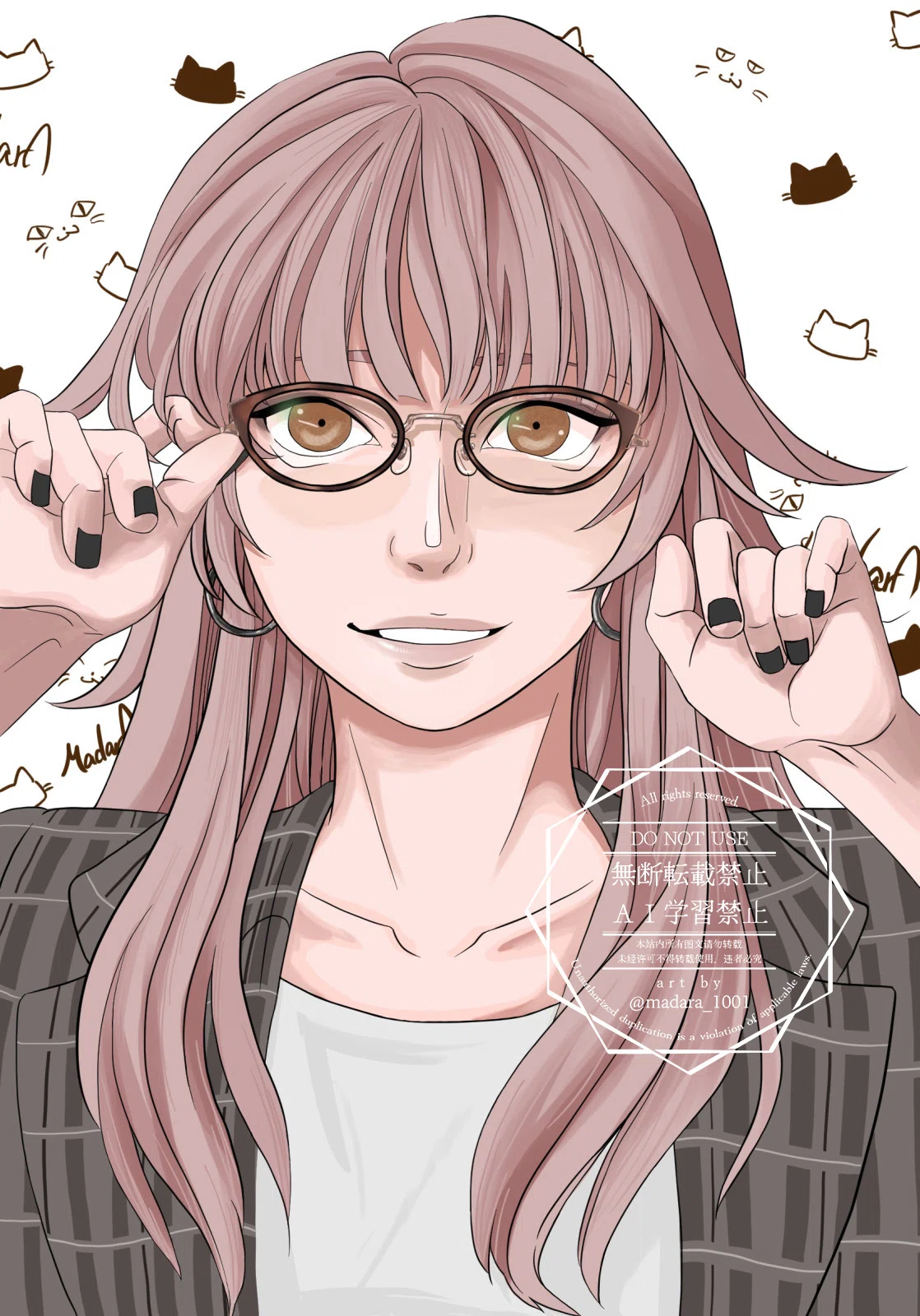 [Illustration] LINE ART XL1632 BP 49｜まだら_1001 / 月曜日更新