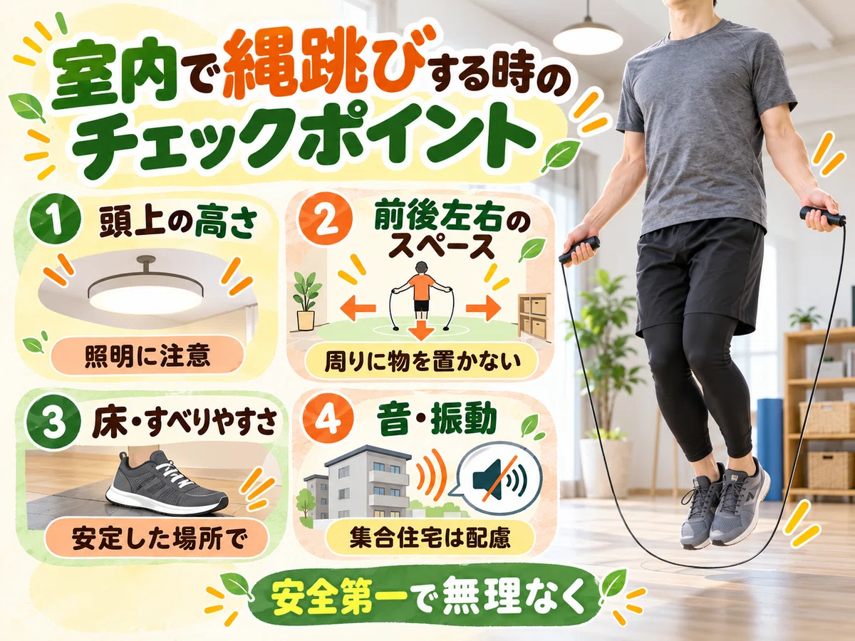 Dieting with Indoor Jump Rope! Practicing Length, Method, and 2 Minutes ...