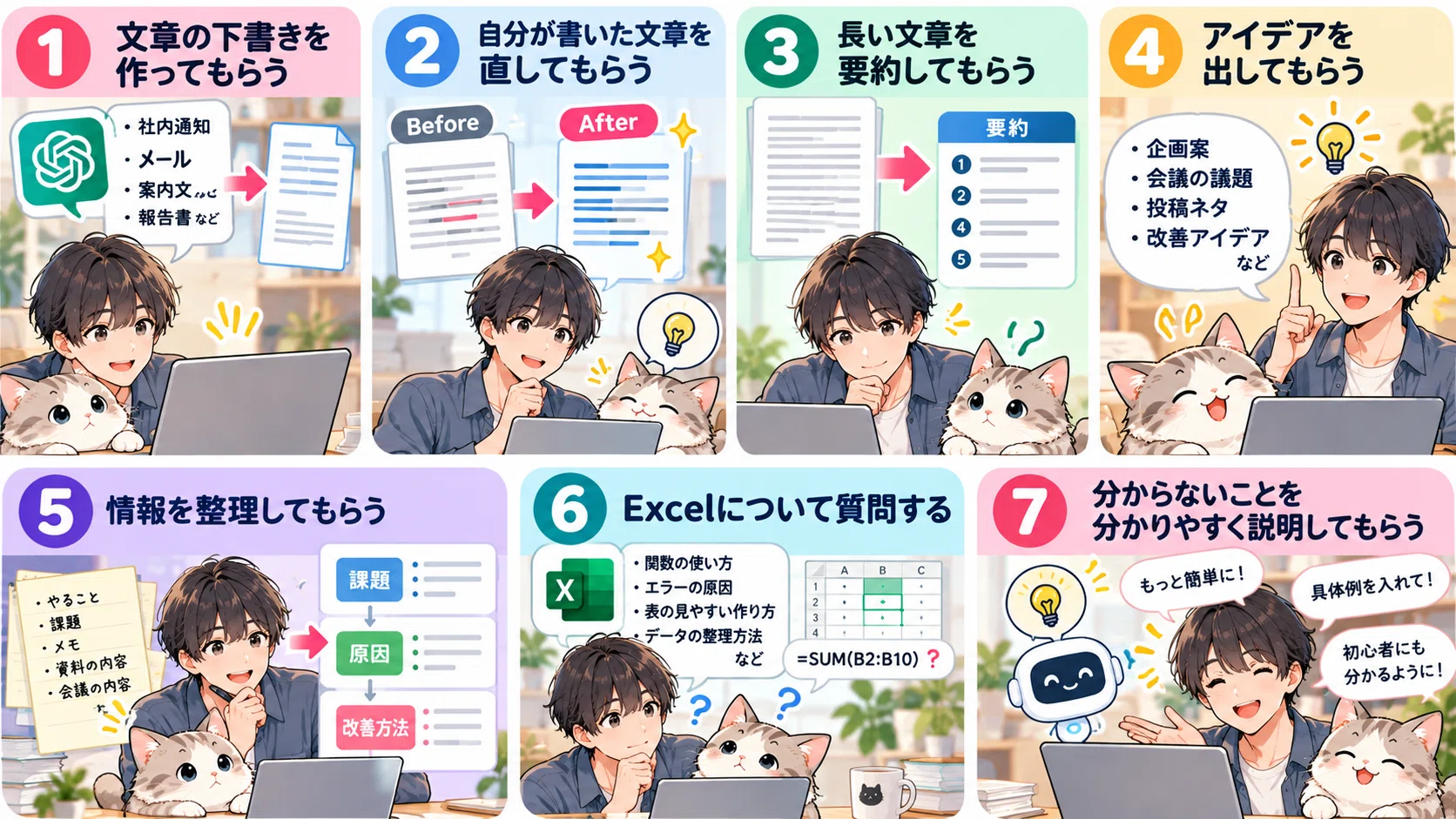 [For Generative AI Beginners] 7 Ways to Use AI in Administrative Work ...