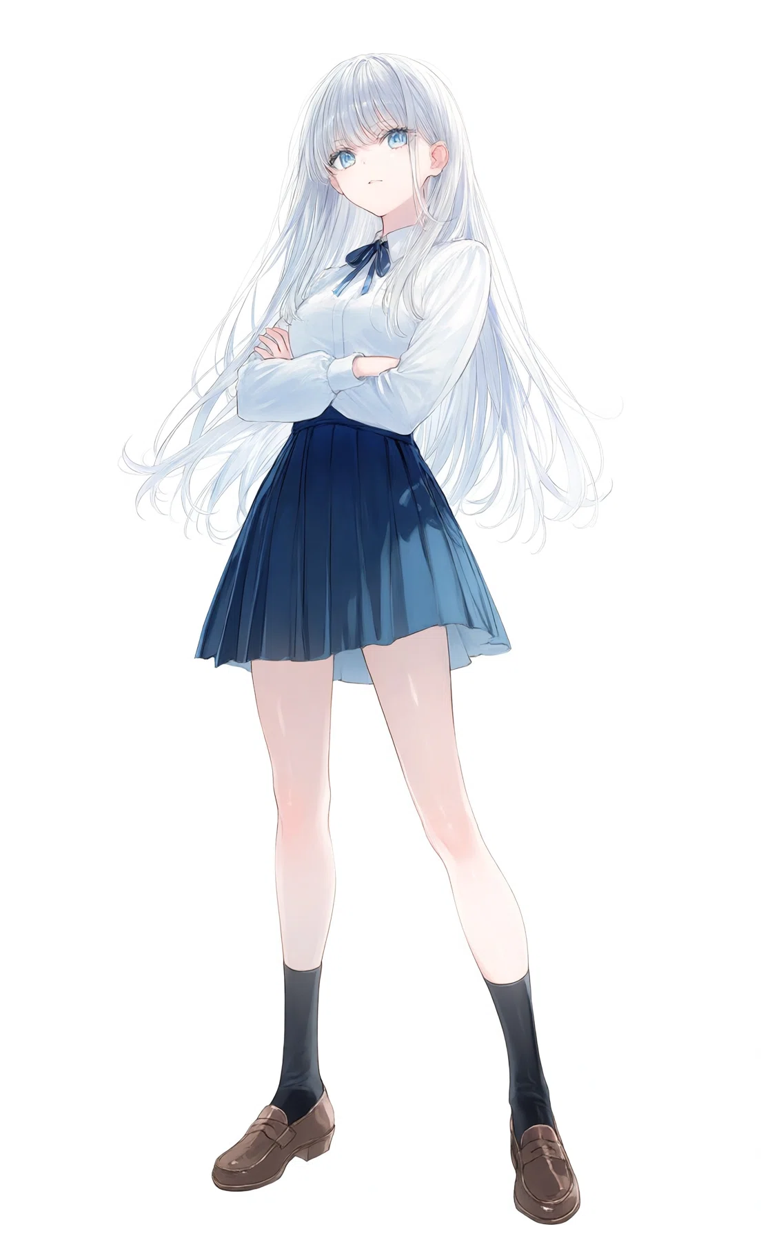 立ち絵のポーズ集｜同じキャラでいろんな全身立ち絵を一発作成できるAIプロンプト｜Moco | AIイラスト