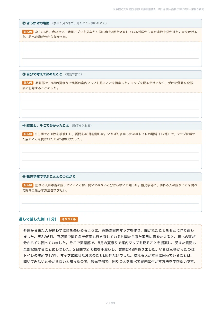 [2027 Academic Year] Osaka University of Tourism, Faculty of Tourism ...