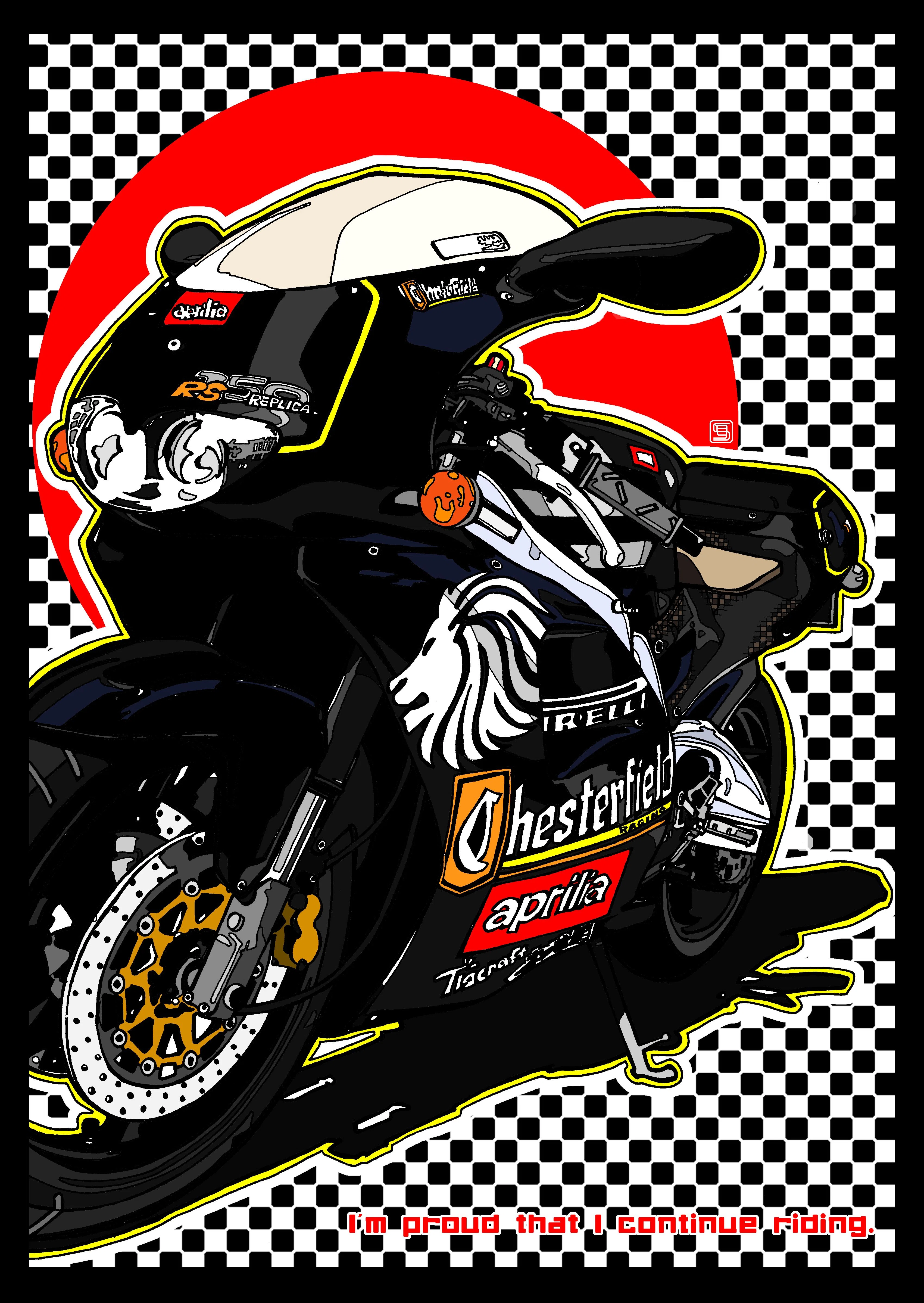 Writing about the Aprilia RS250 daily - 7｜say