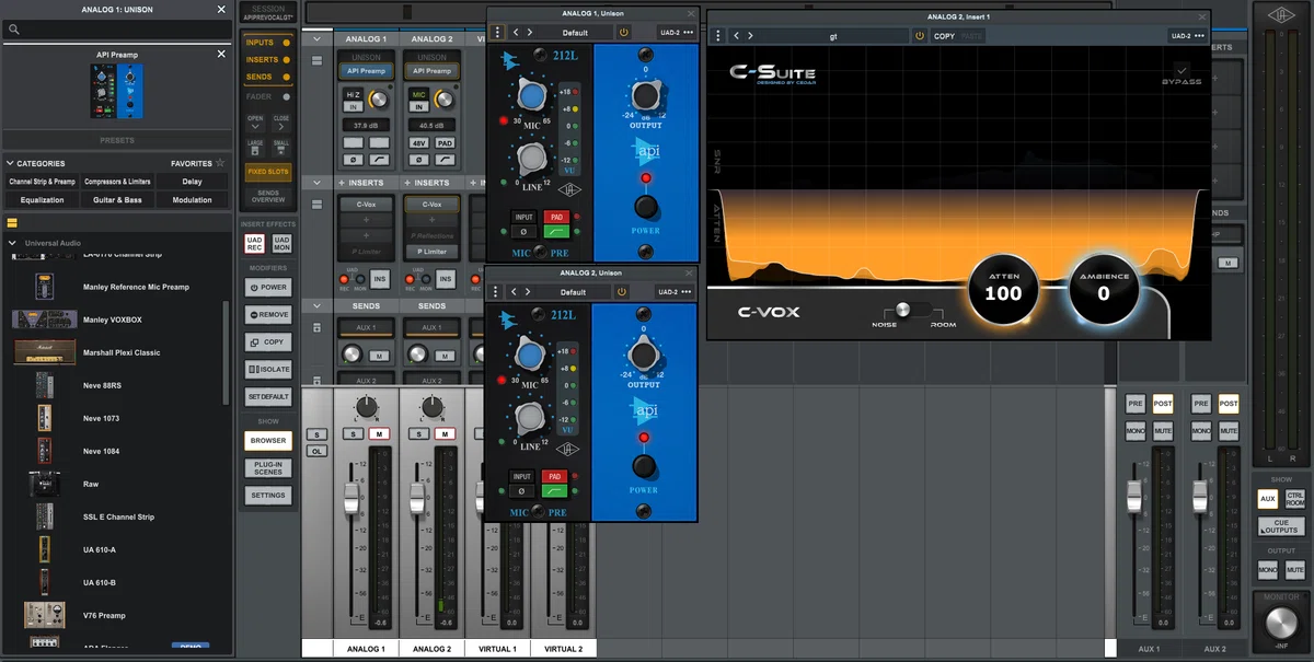Preamp Compressor I think the UAD VOLT GEN2 is the definitive entry-level audio interface ...