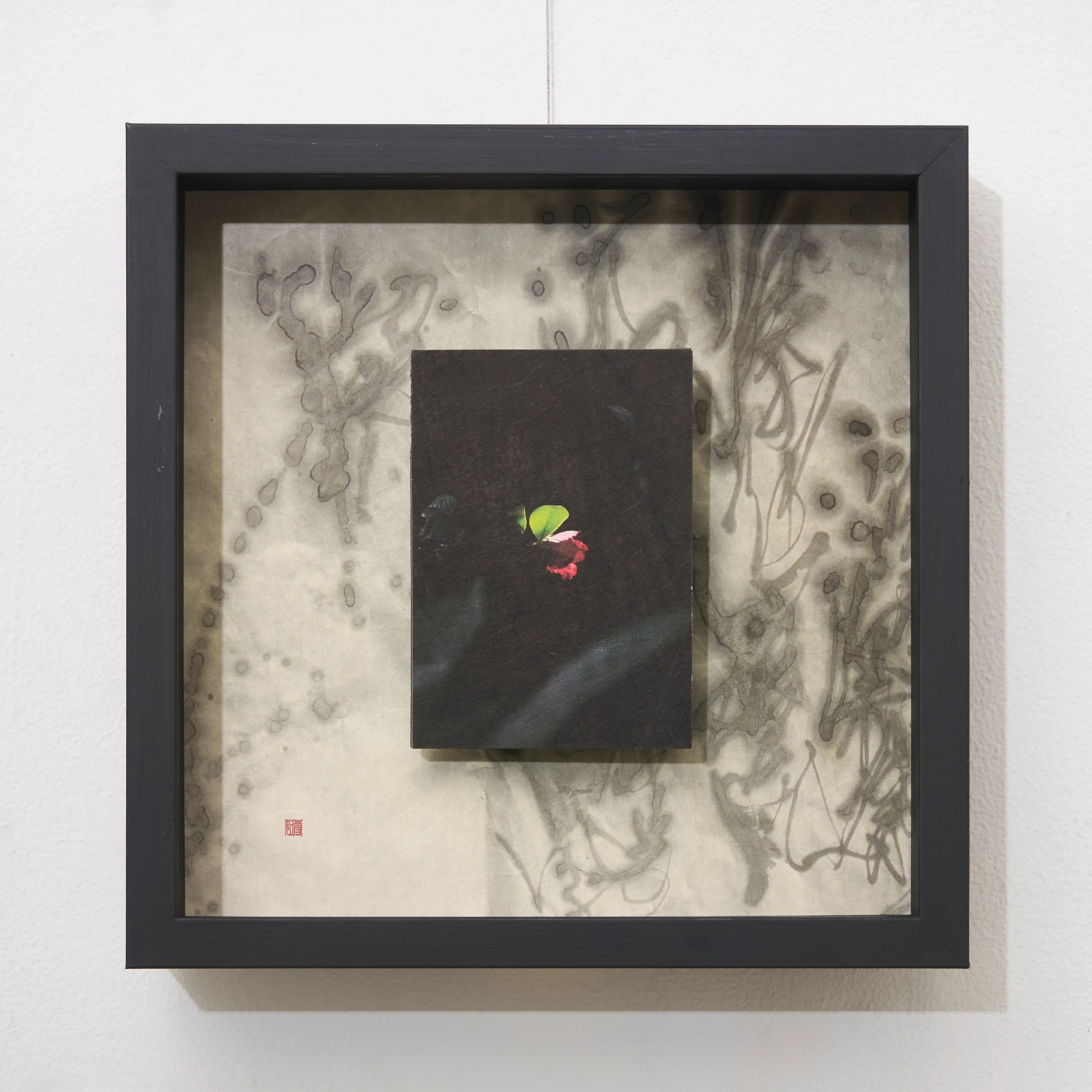 【真作保証】幻想的シュルレアリスム 油彩画「異世界の夢」F10相当 豪華一点物 書家・白石 雪妃 展『意臨形臨』第六帖「シュルレアリスム ～夢か現か