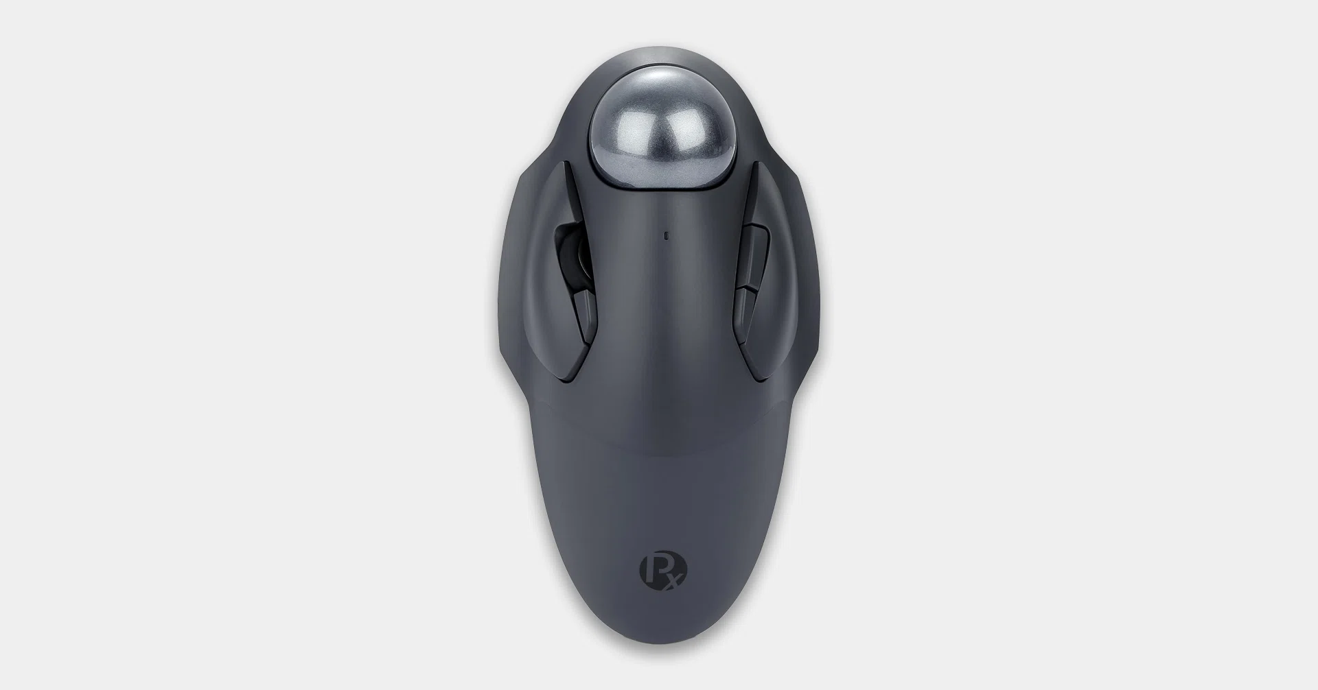 左右対称な形状だが右手用なトラックボールマウス「Perixx PERIMICE