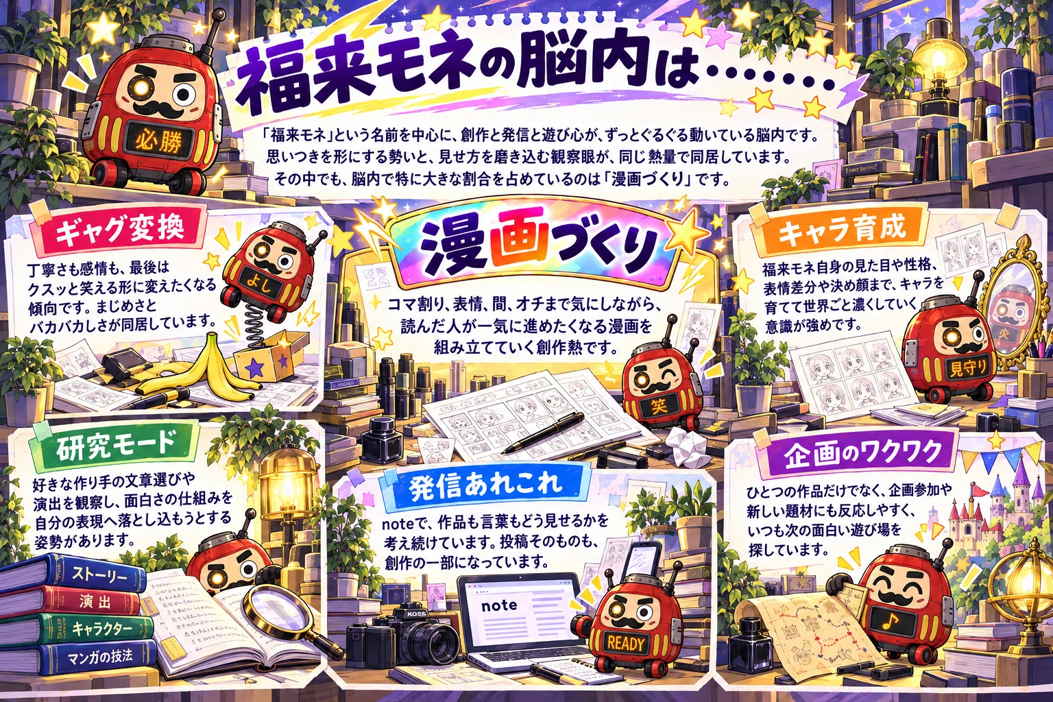 The Tale of the Piping Hot Baton Received from Waka-mon｜福来モネ