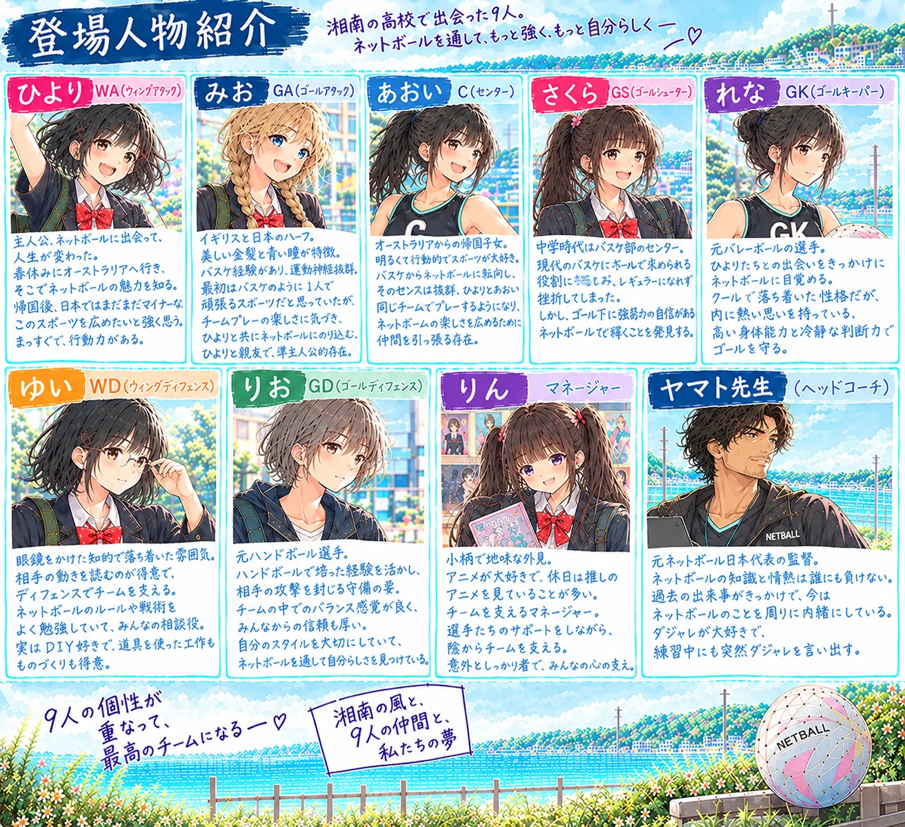 Netball Story 27｜ひのさん