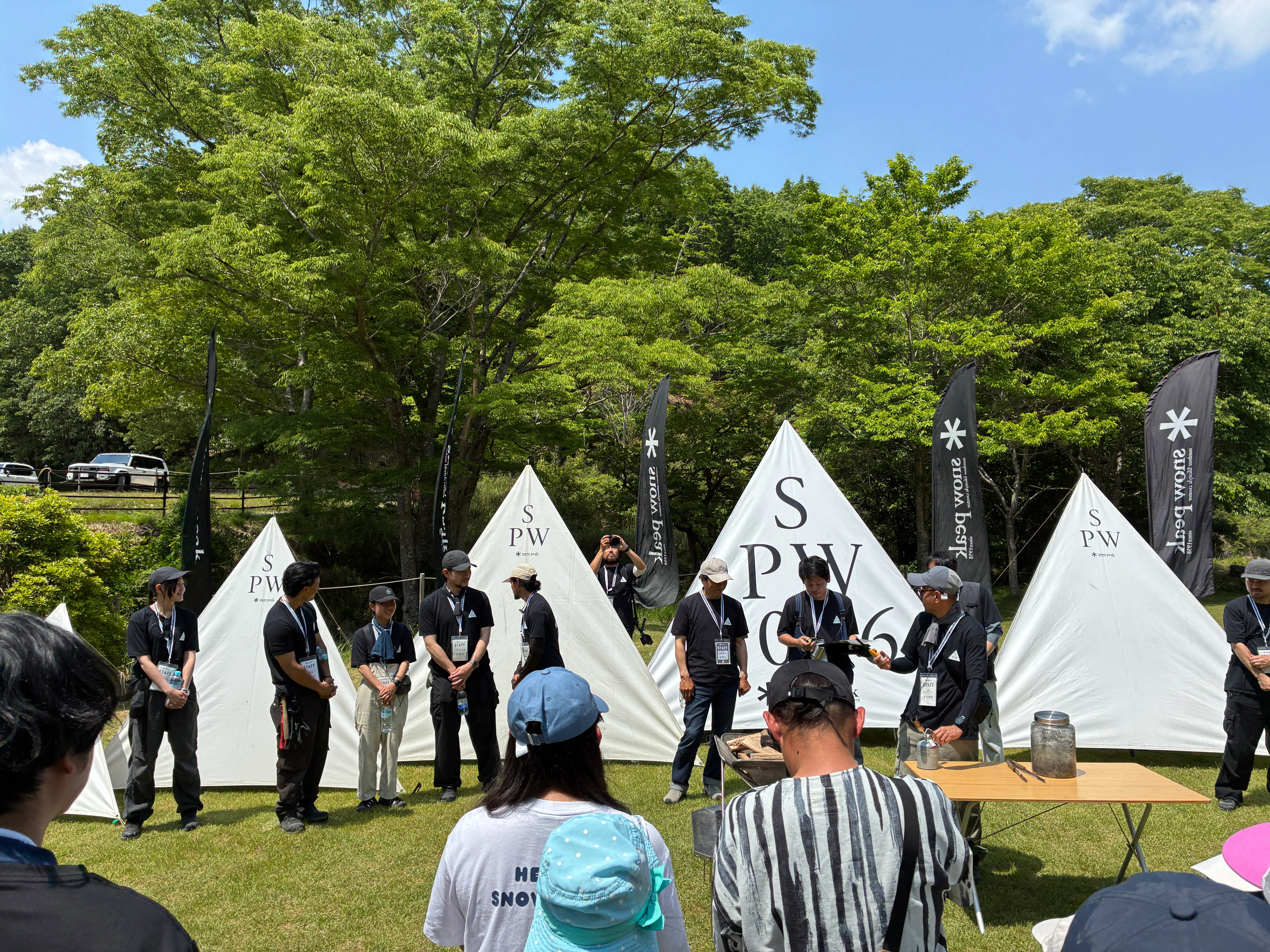 I participated in SNOW PEAK WAY Minoh.｜たびのこ