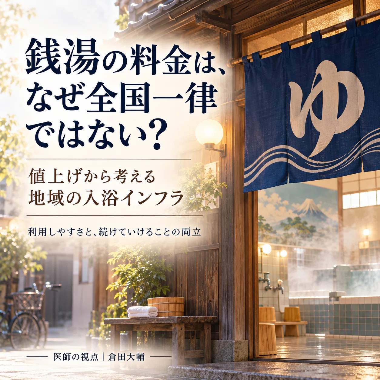 Why are public bath (sento) prices not uniform nationwide? Thinking ...