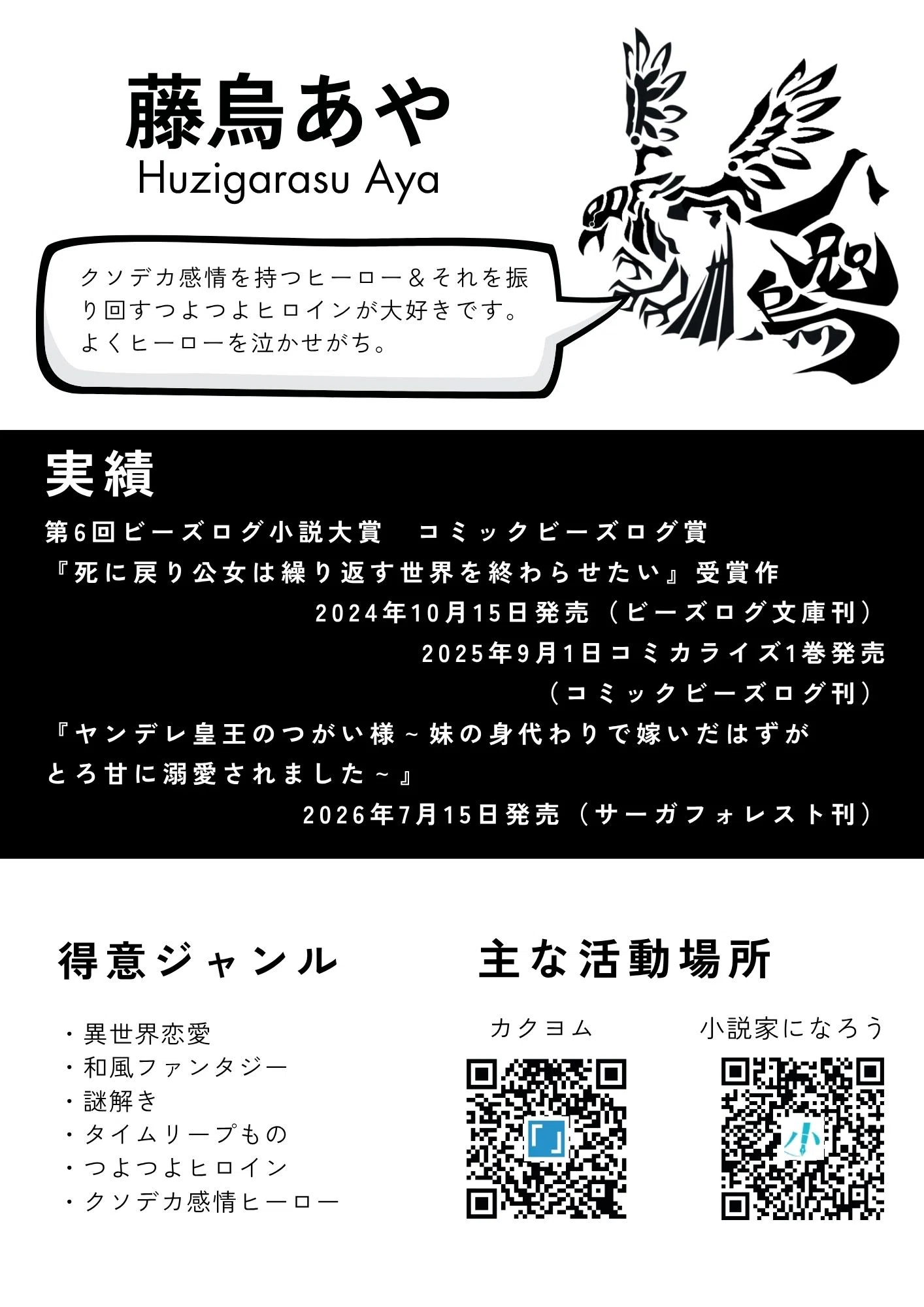 Light Novel Meeting Participation Report｜藤烏あや