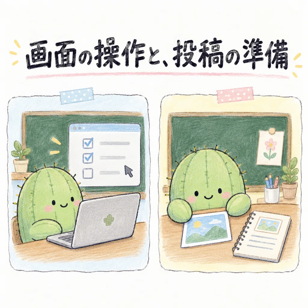 サボテン先生の図解：この記事を読むと、できるようになること