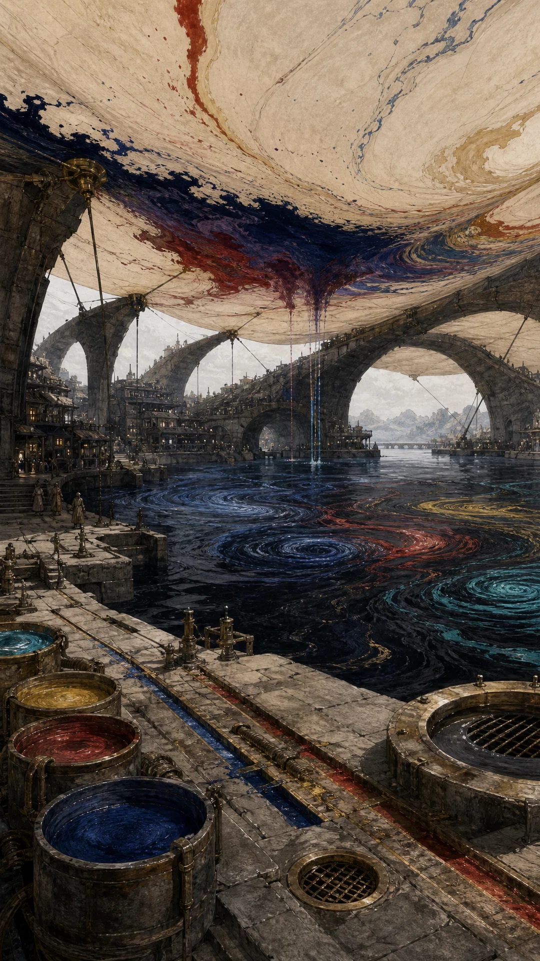 To the Place Where the Sea of Ink Becomes the Sky—Suminagashi Vault: A ...
