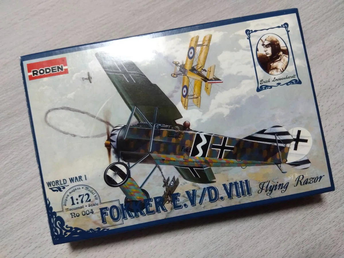 Marine Lt Ranks Fokker E.V/D.VIII (Roden 1/72) #7 - Applying Decals Part 2|はりす筆塗りぷらも