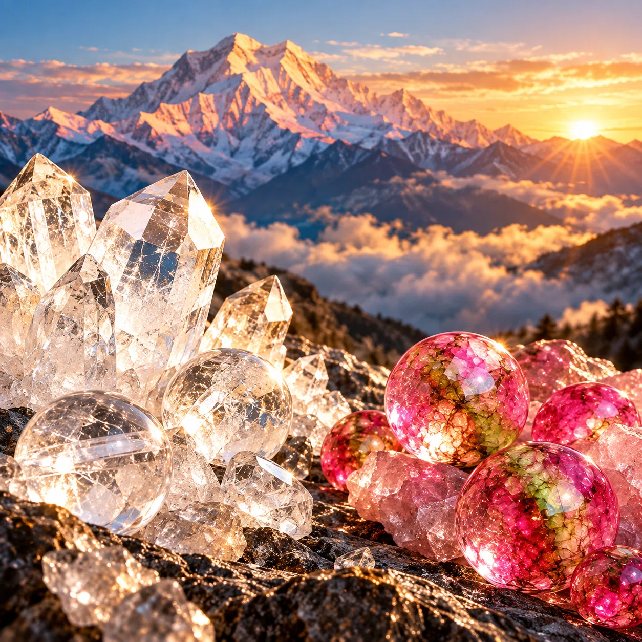 太古のヒマラヤ水晶と桜水晶｜手元を彩る天然石の知識と毎日に