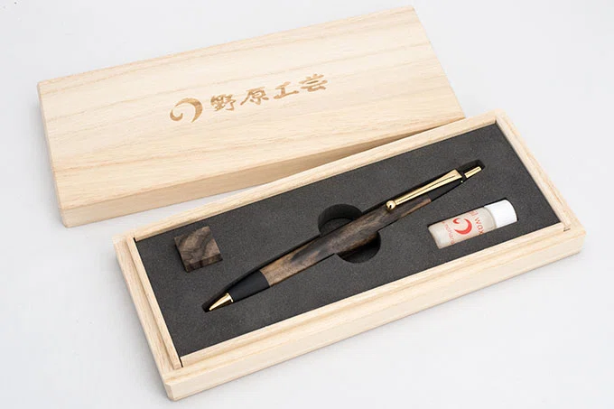 野原工芸 桑のシャーペン 丁寧レビュー｜ワタナベソフト