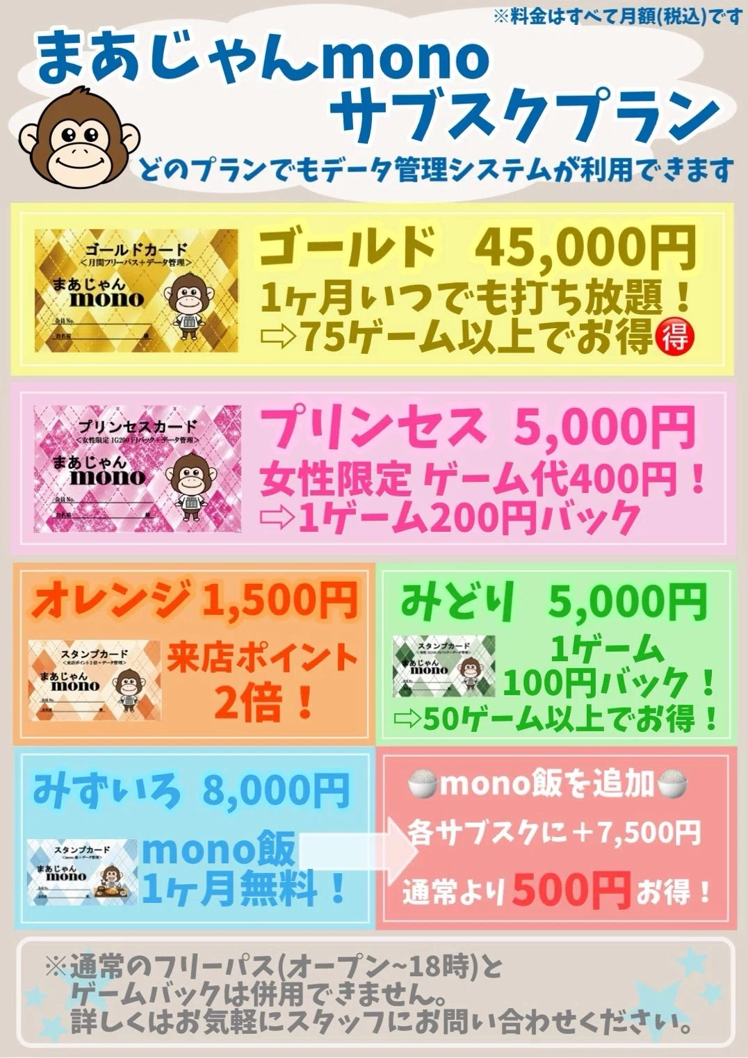 Thinking about whether the subscription introduced by mono is a good ...