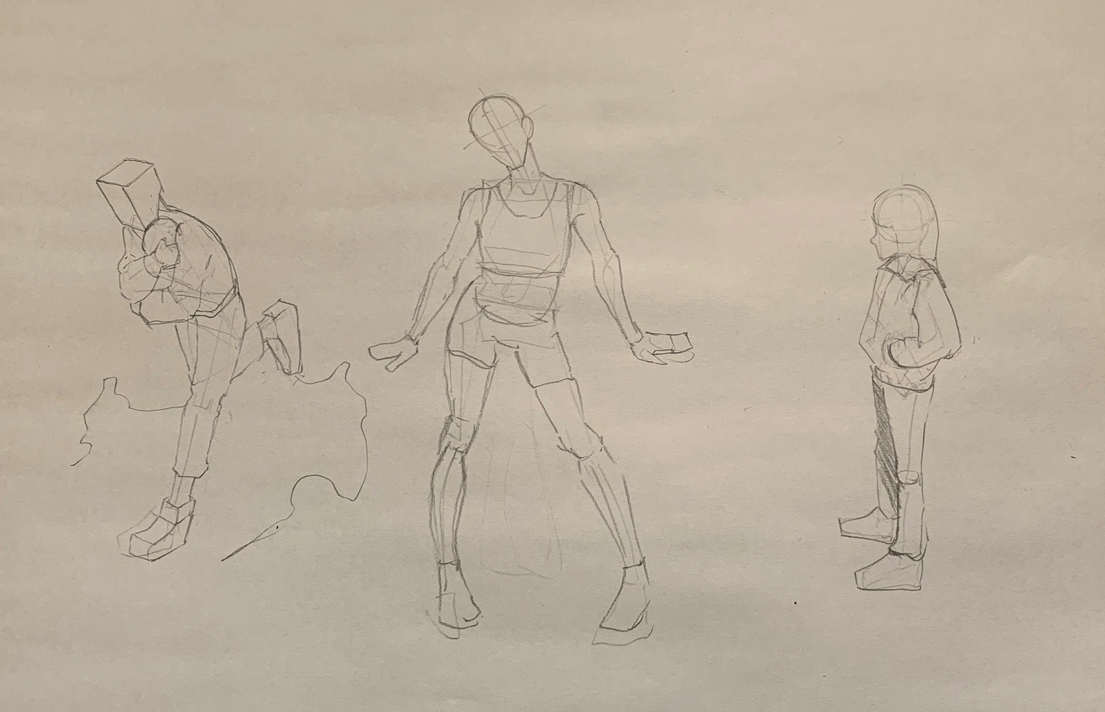 Drawing Practice | Day 221/365 | 158/1,000 Figures｜コスモスパース|毎日練習📐