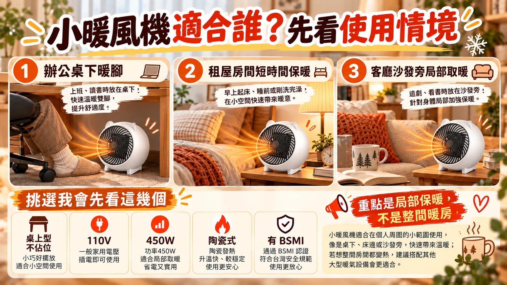 Do you really need a big heater for winter in Taiwan? During cold snaps ...