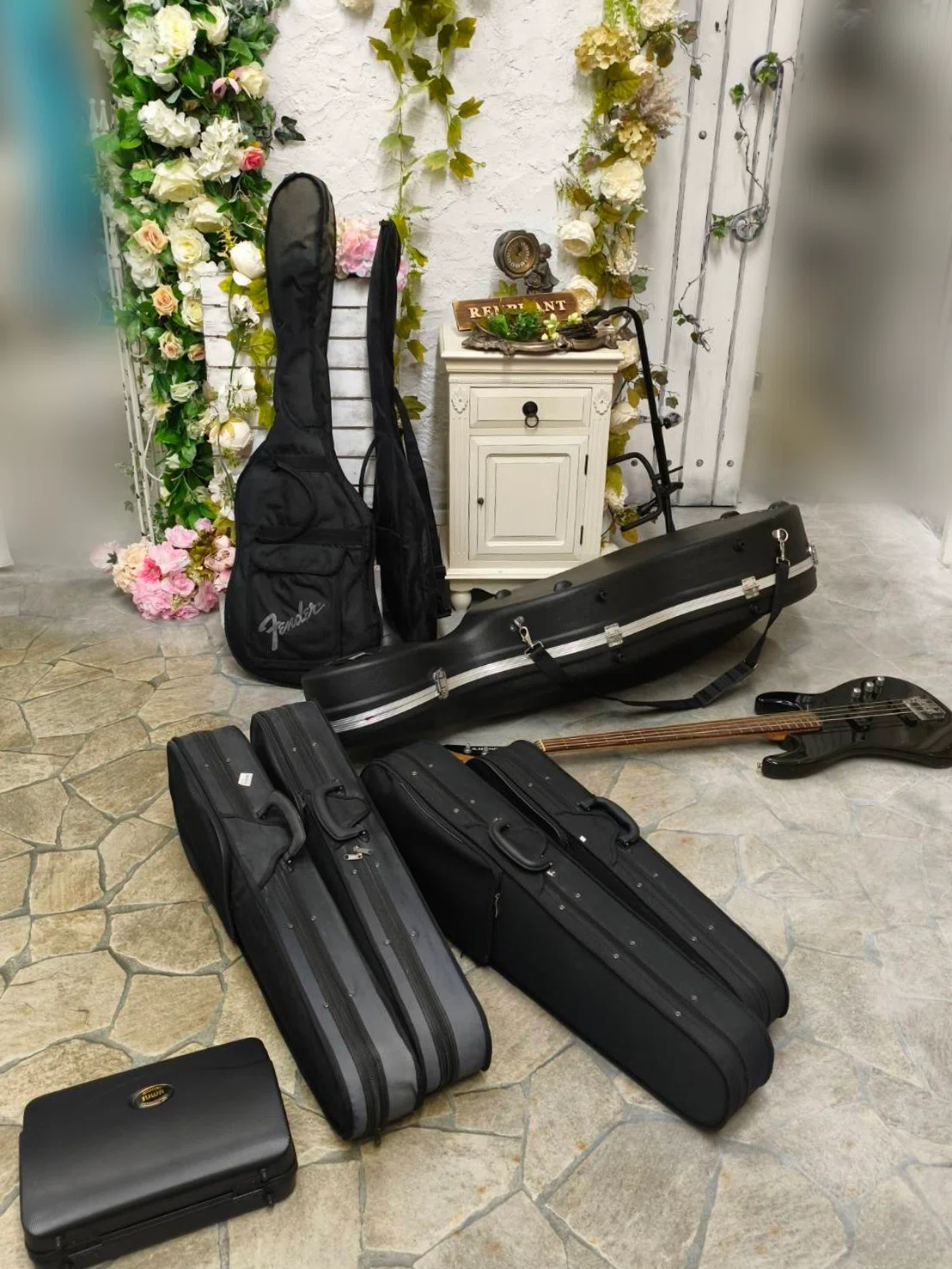 A massive amount of musical instruments appeared in the studio!??｜わたなべ和代
