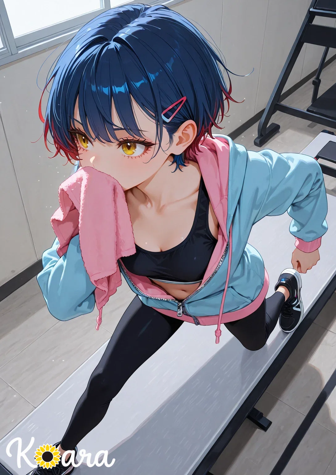 ✴︎✴︎あお✴︎✴︎ページ 🐨― Behind the Scenes of a Popular Idol ―🌻〖Illustration of