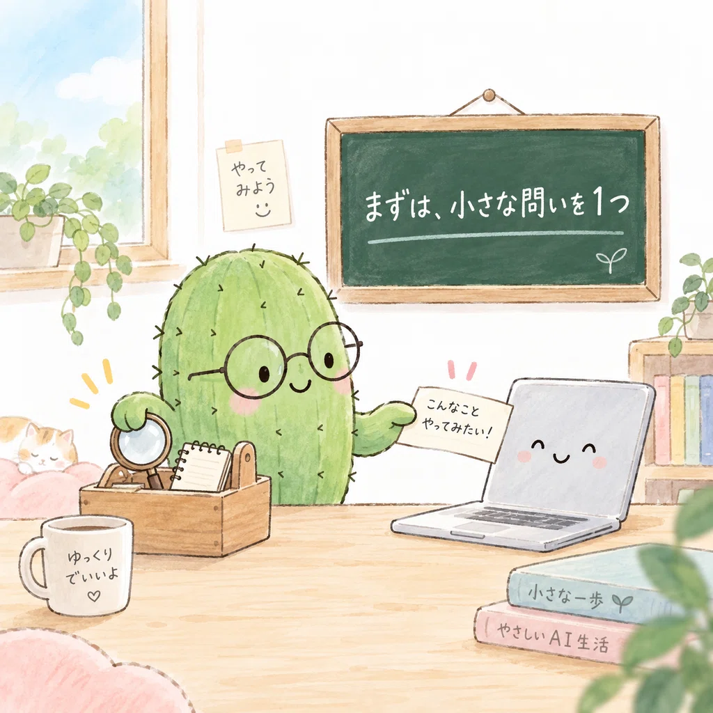 自分のCodexに仕組みを頼み、小さな問いから試す