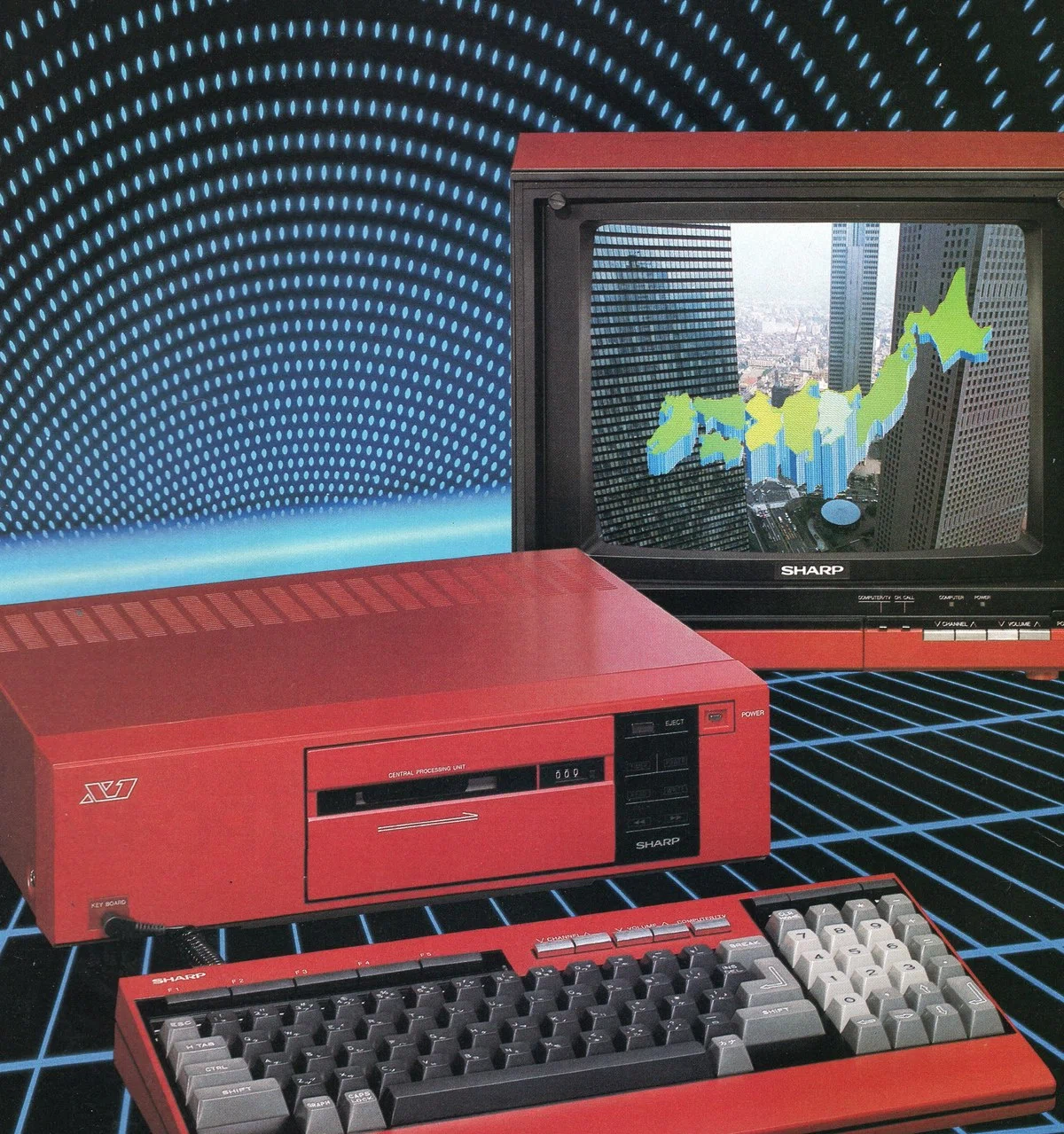 保存版】80年代PCグラフィックの革命児「SHARP X1」が魅せた伝説の名作