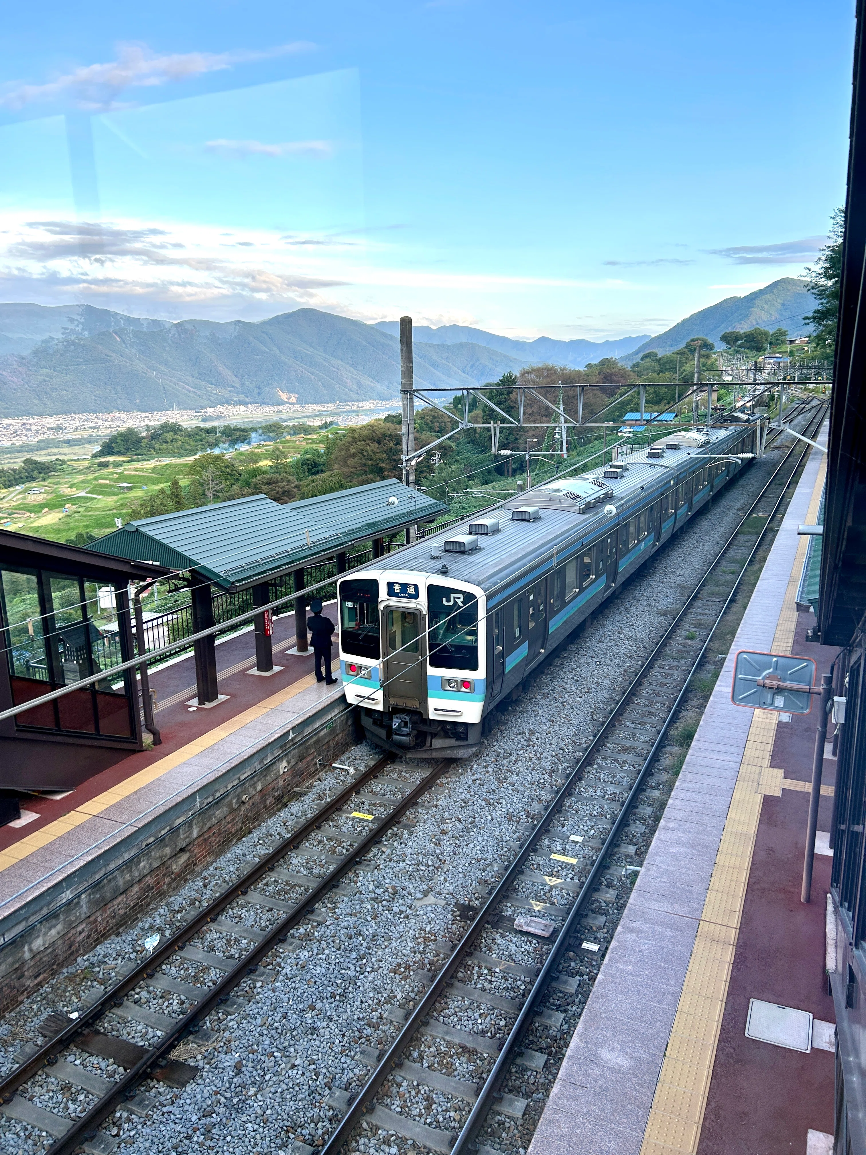 [Nagano/Obasute Station] Experience one of Japan's three best train ...