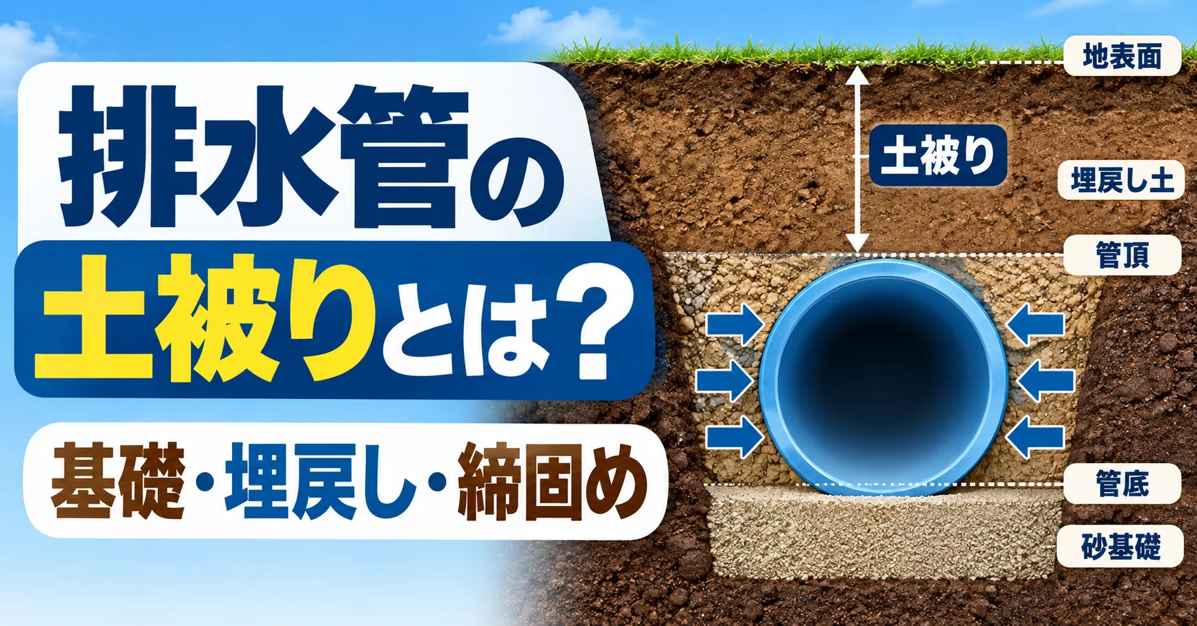 What is Earth Cover for Drainage Pipes? Explaining the Roles of ...