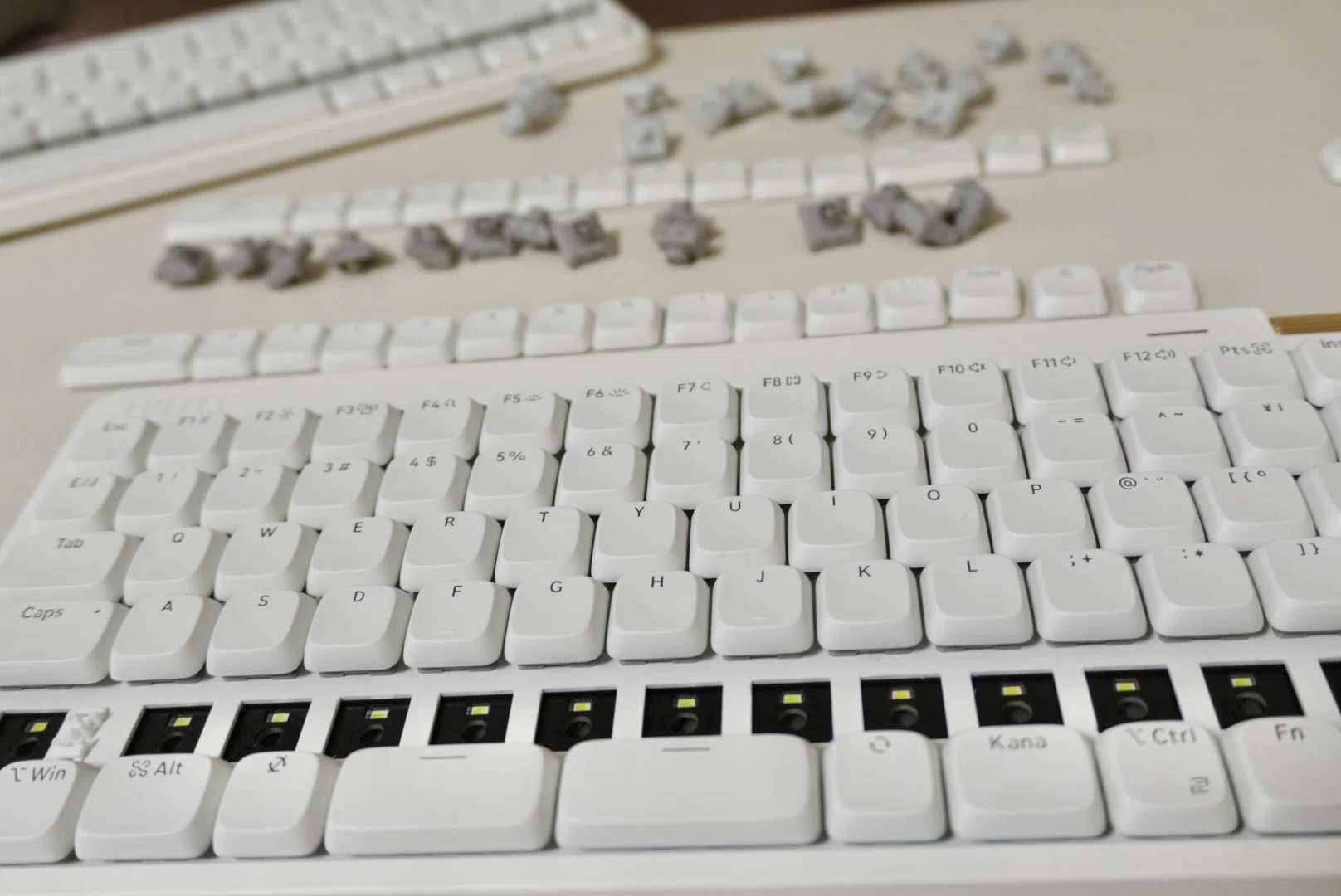 I tried replacing keyboard switches for the first time｜まな