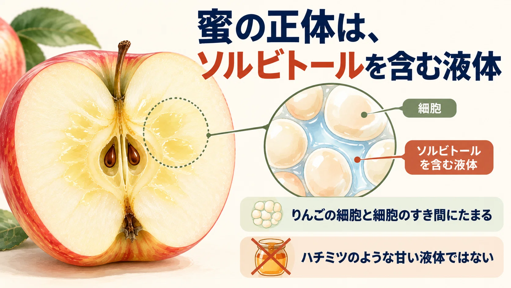 Is apple core honey sweet? The truth about 'honey-filled' apples