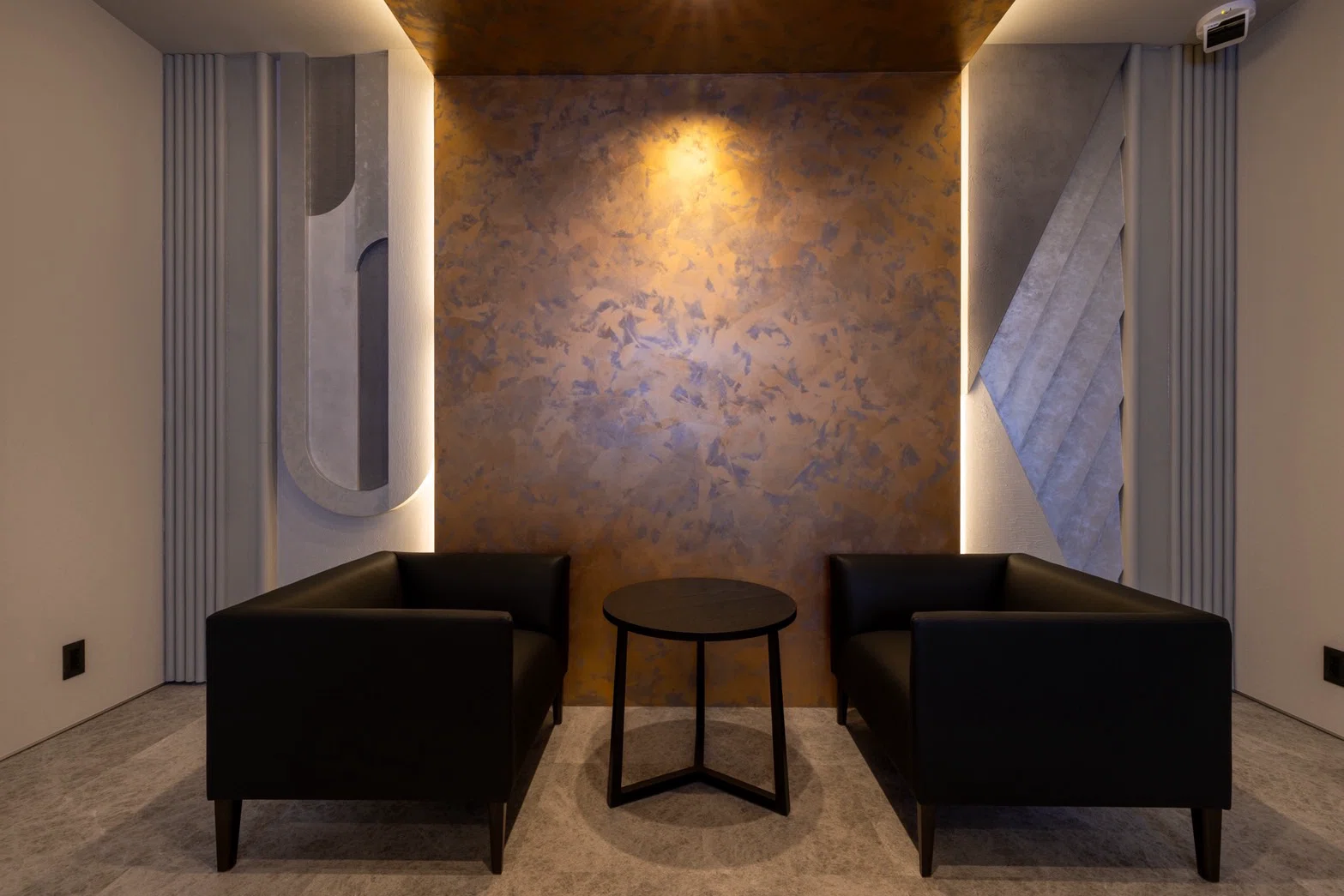 Turn your office entrance wall into art. Plaster art panels | Topciment ...