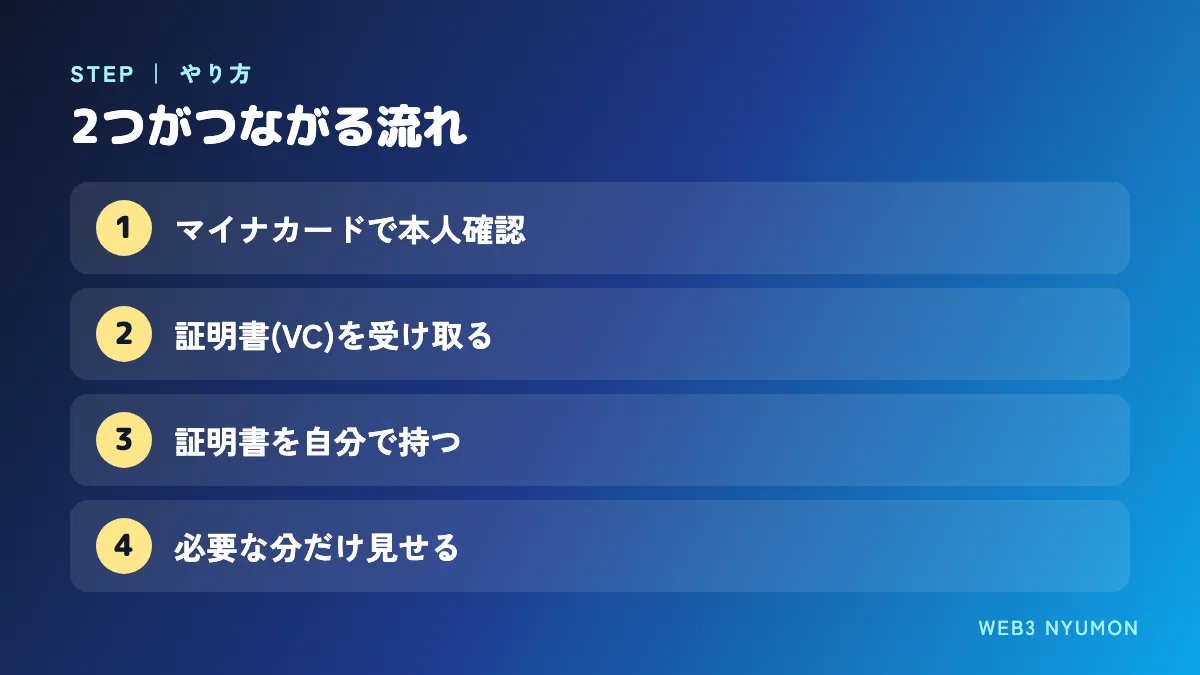 Comparison of My Number Card and DID in 5 Items｜ユウ｜AIで個人ビジネス