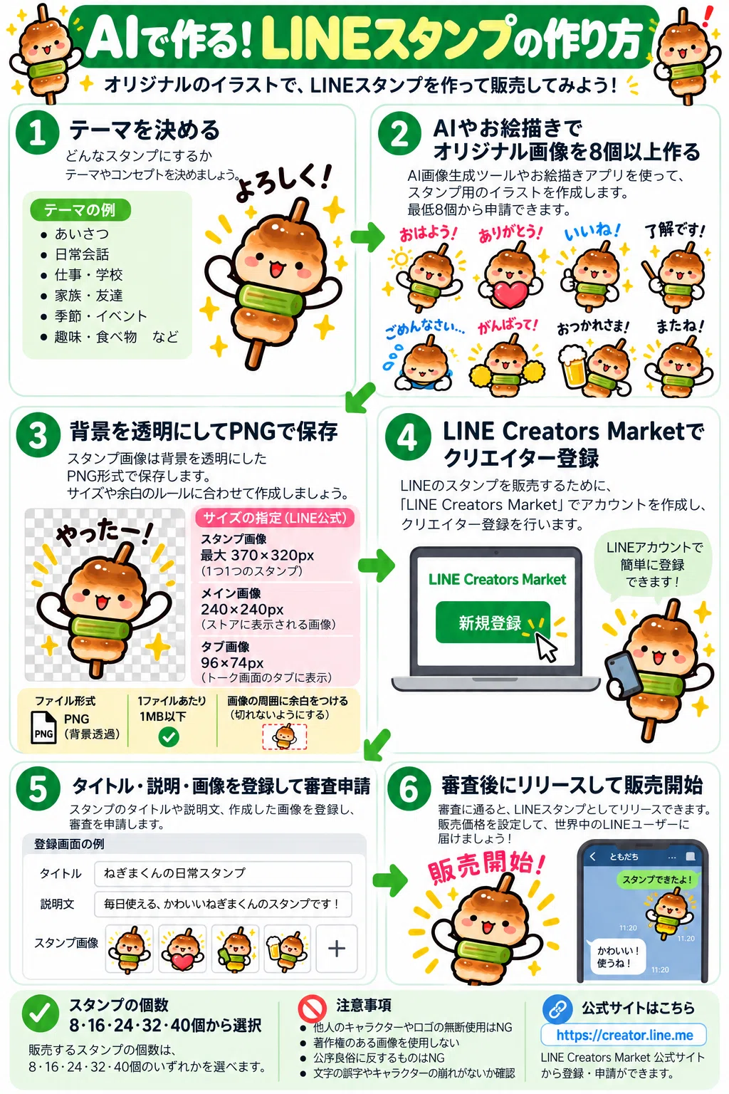 [For Beginners] I've summarized how to make LINE stickers with AI in ...