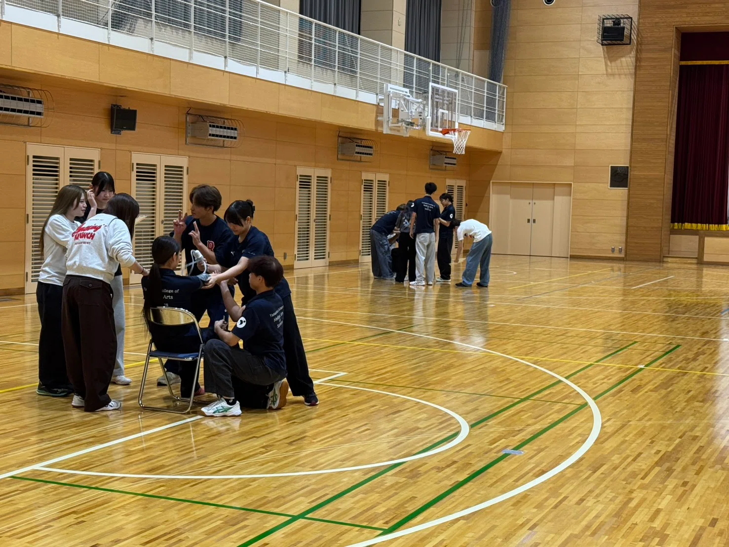[Department of Physical Therapy] Second semester classes have started ...