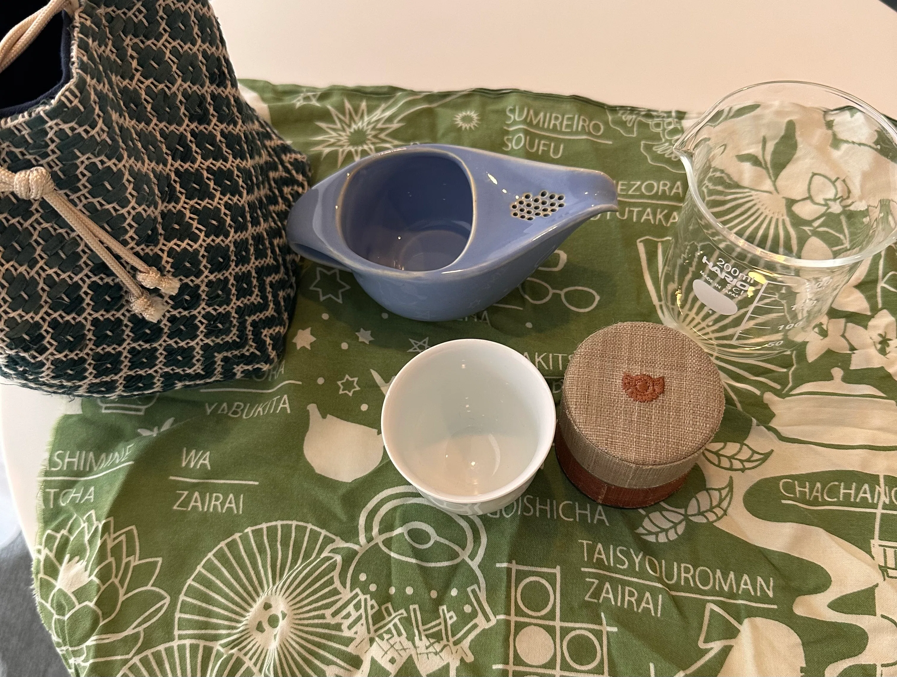 旅行の時のお茶セット｜さとみん