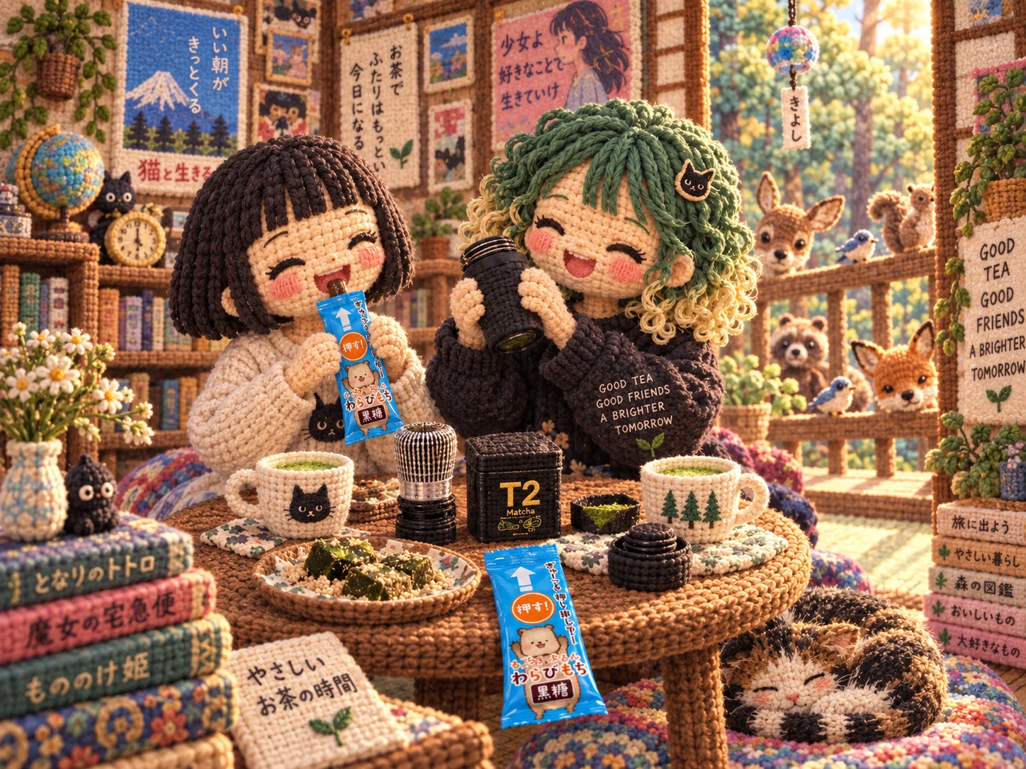 邪道だが、お手軽な抹茶ラテの作り方(#851)｜Ako(@akolamble)