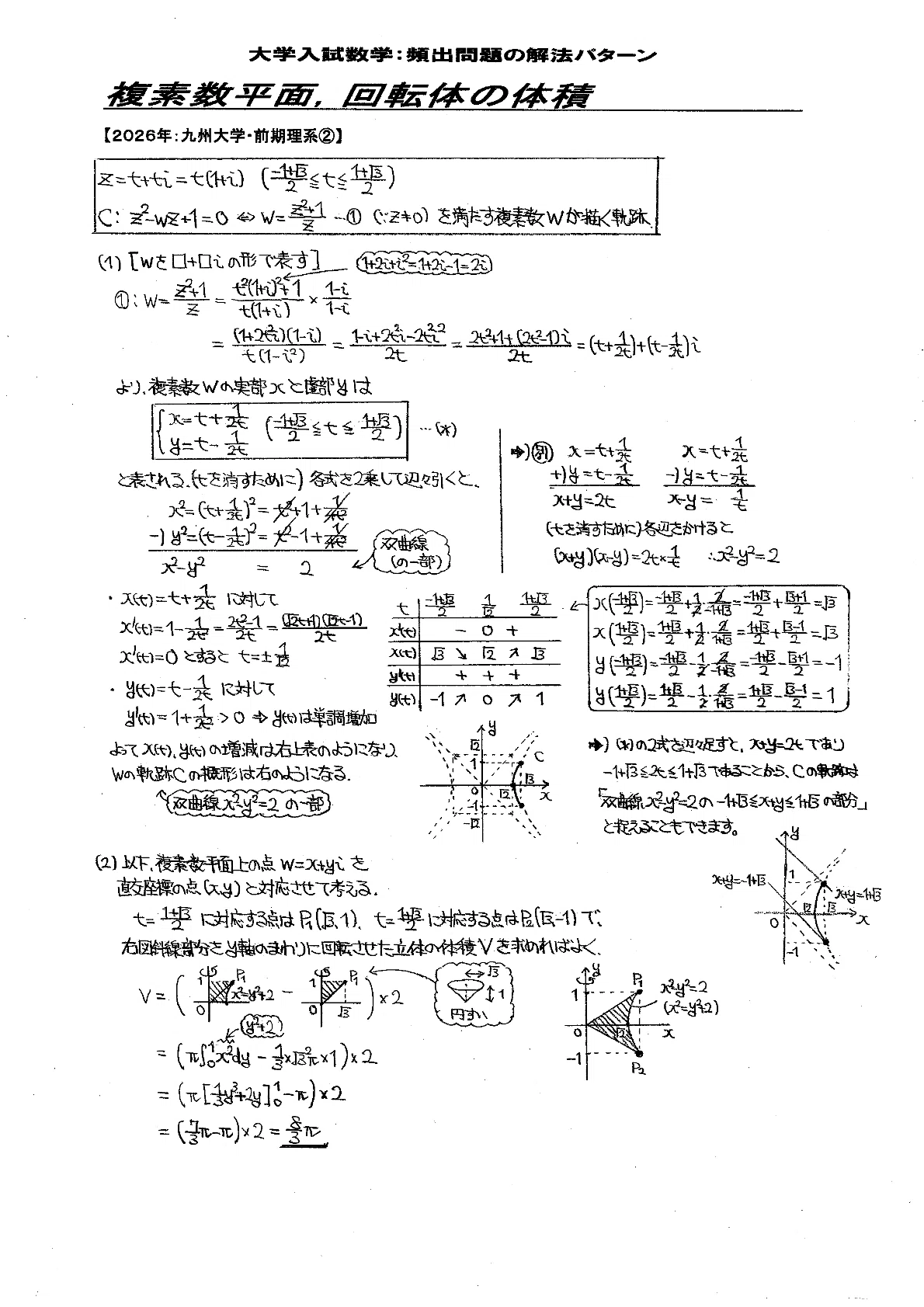 2026 Kyushu University Science Mathematics (Early) Entrance Exam ...