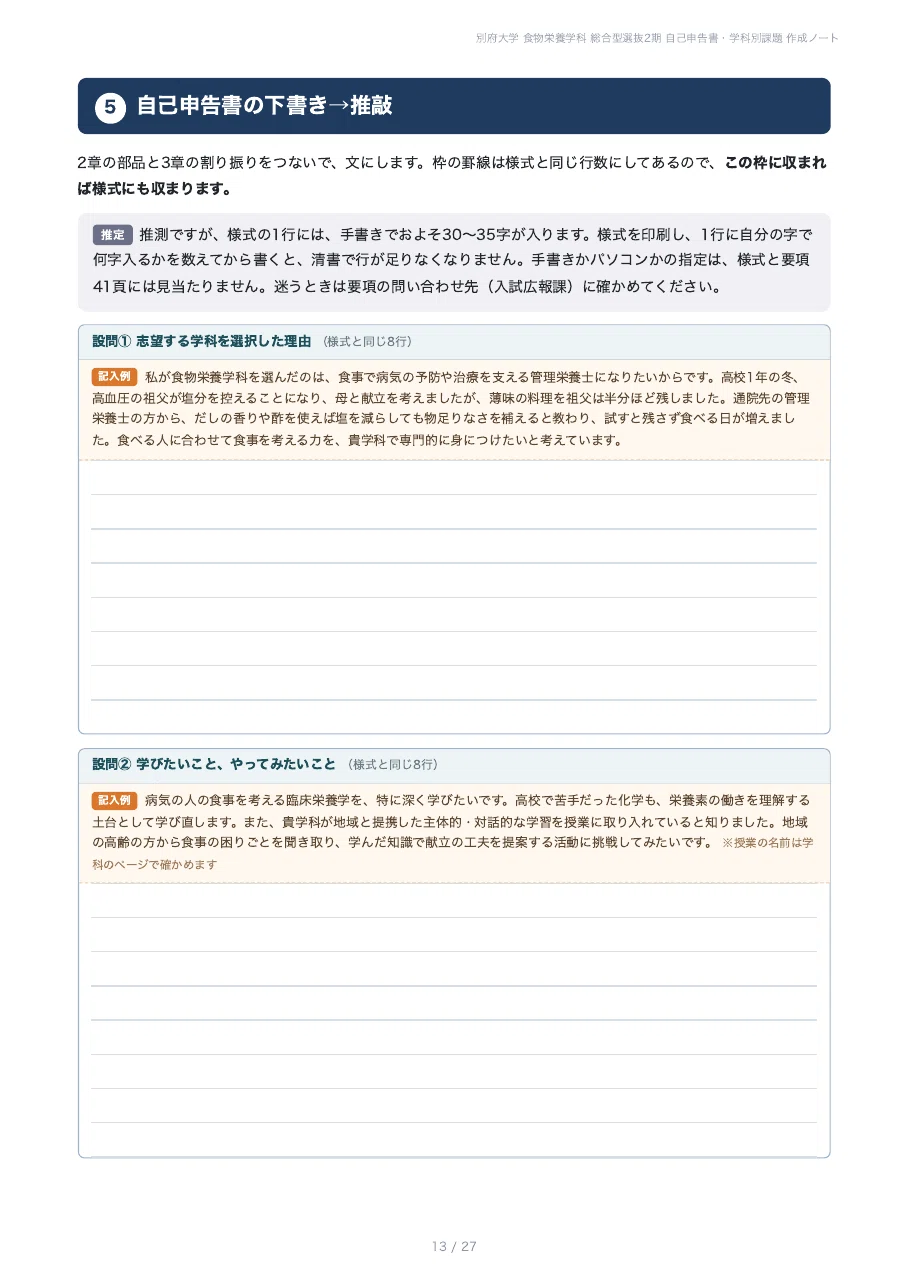 [Beppu University, Faculty of Food and Nutritional Sciences ...
