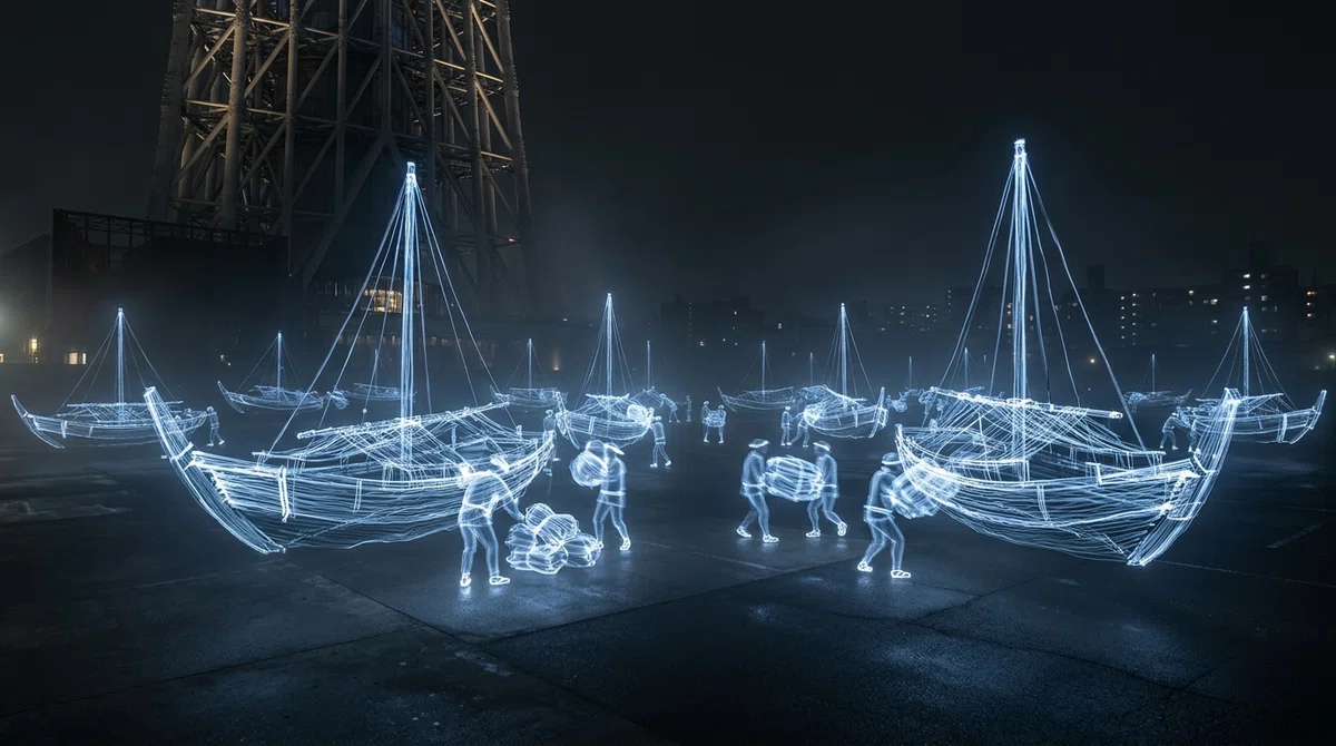 Tokyo Light Drawing - Chihei Tanaka｜TOKYO STORIES