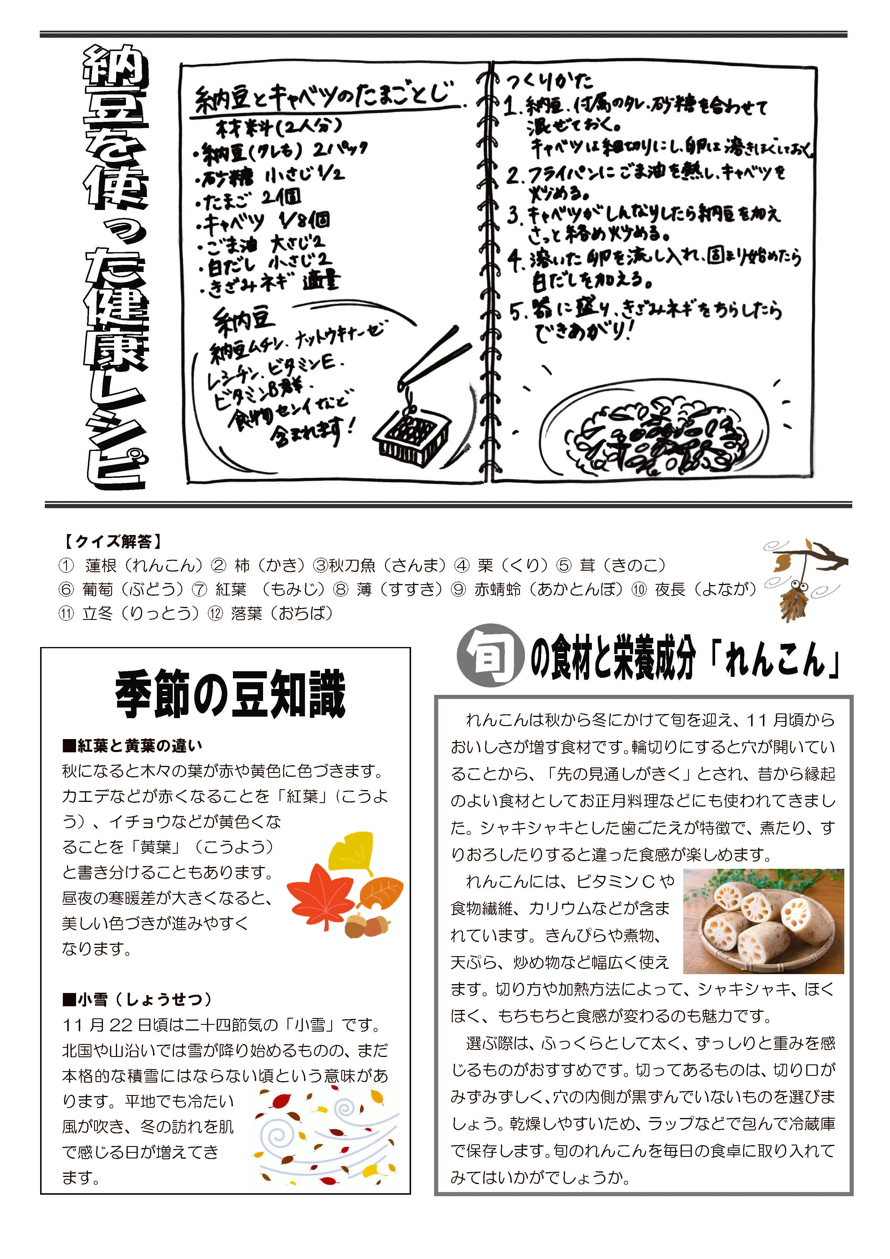 [November 2026 Issue] Ready-to-Use Newsletter Material Collection, A4 ...