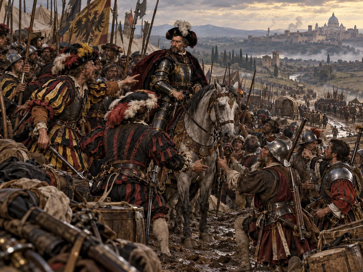 History of the Italian Wars ⑥ The League of Cognac: The Sack of Rome ...