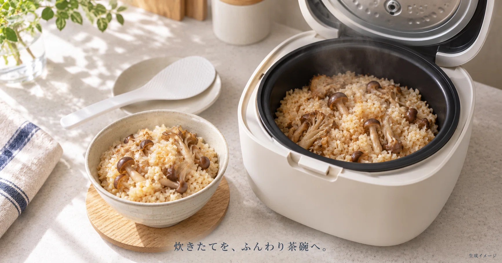 The Scent of Autumn on Your Table: Mushroom Takikomi Gohan in a Rice ...