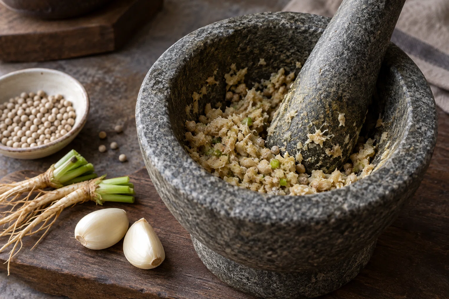 パクチーの根、捨ててませんか。タイ料理のおいしい話は、そこからです