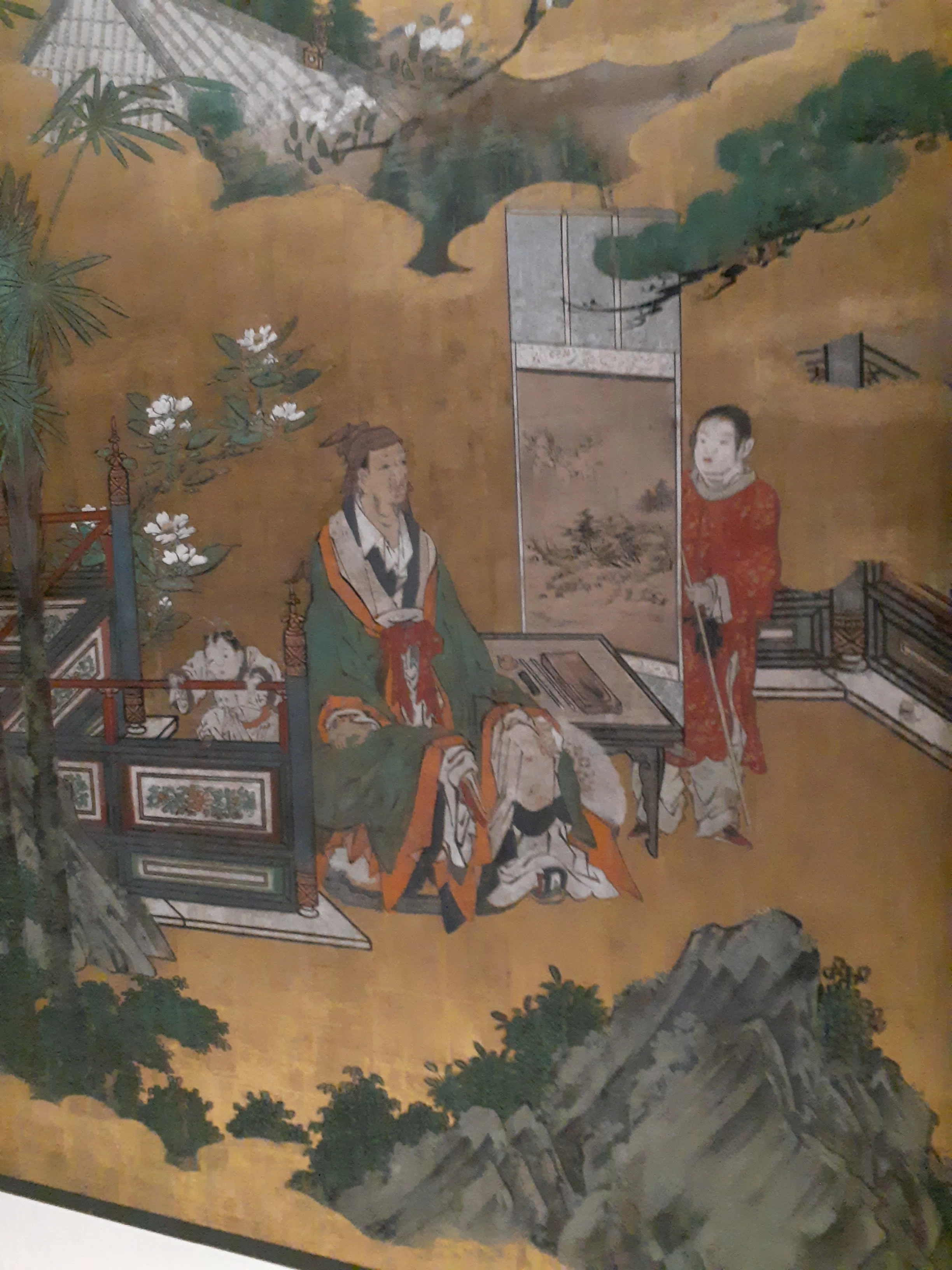 琴棋書画仙人図襖｜merumama