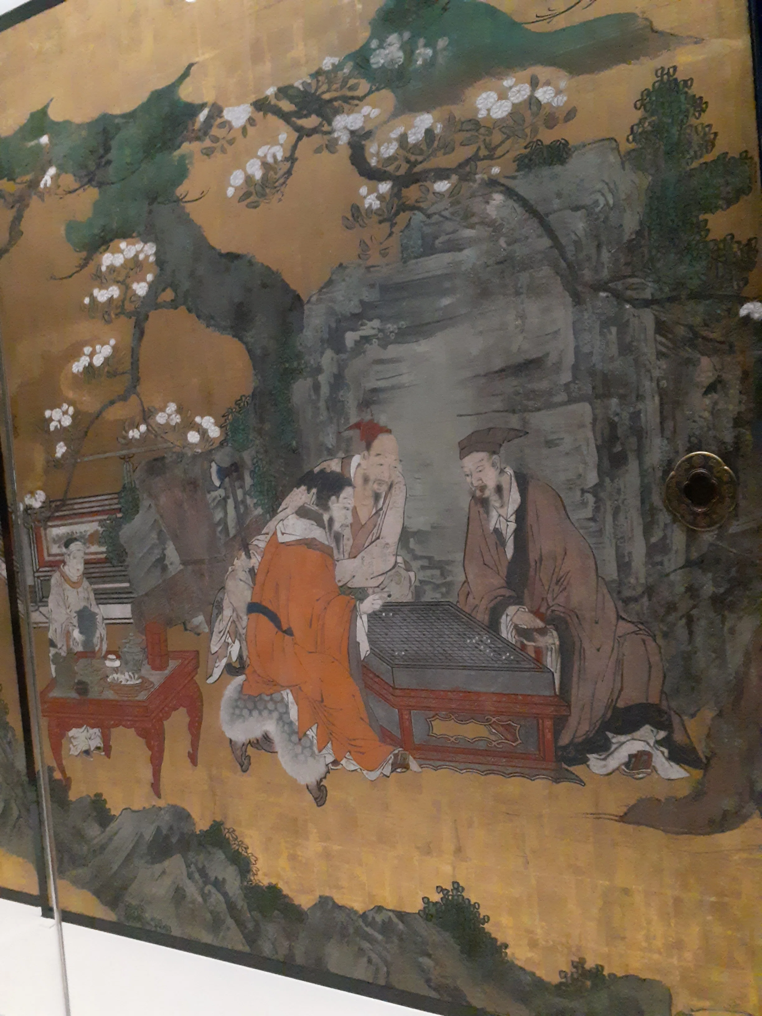 琴棋書画仙人図襖｜merumama