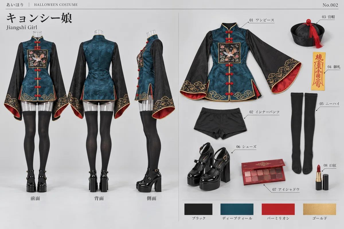 [Prompt & Costume Sheet Distribution] I tried making a 