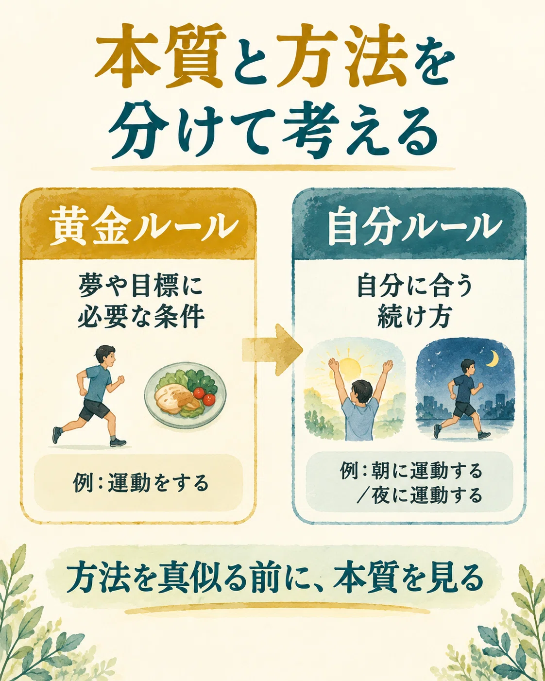 Thinking of Golden Rules and Personal Rules Separately｜タカヤ（庄司貴哉）