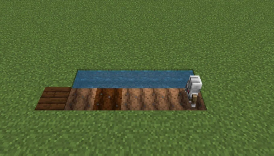 Steps to have an Agent till a field in Minecraft Education: Two ...