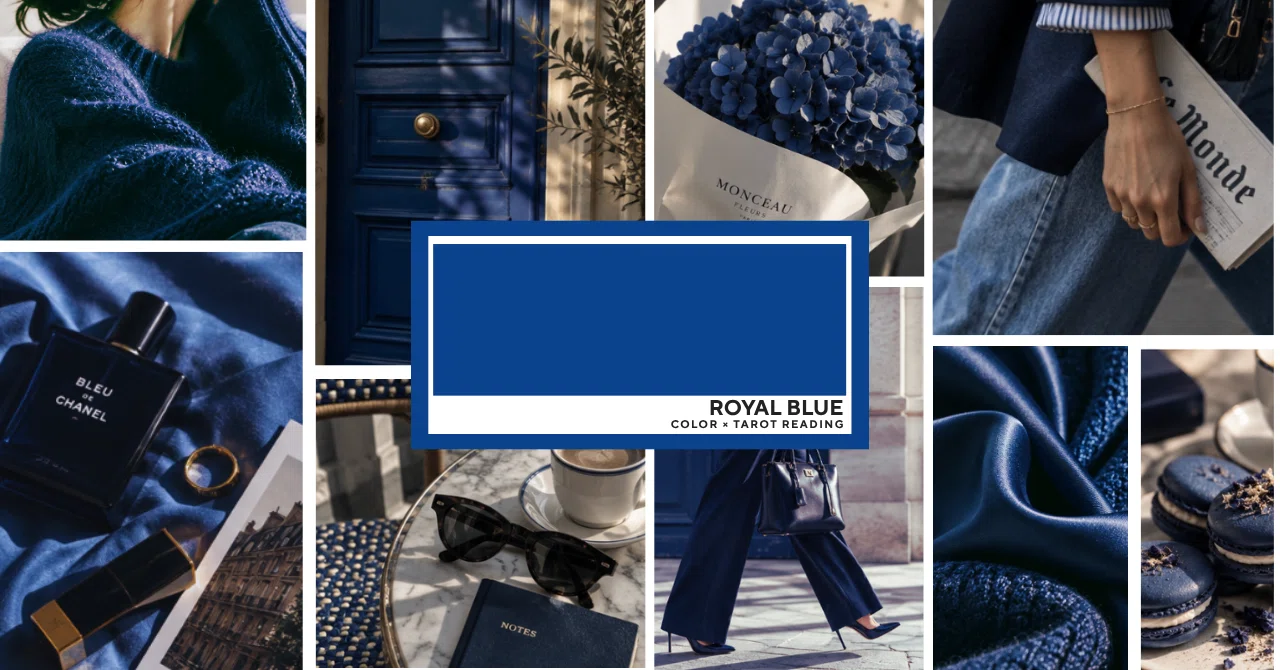ROYAL BLUE | COLOR × TAROT READING｜MARIA