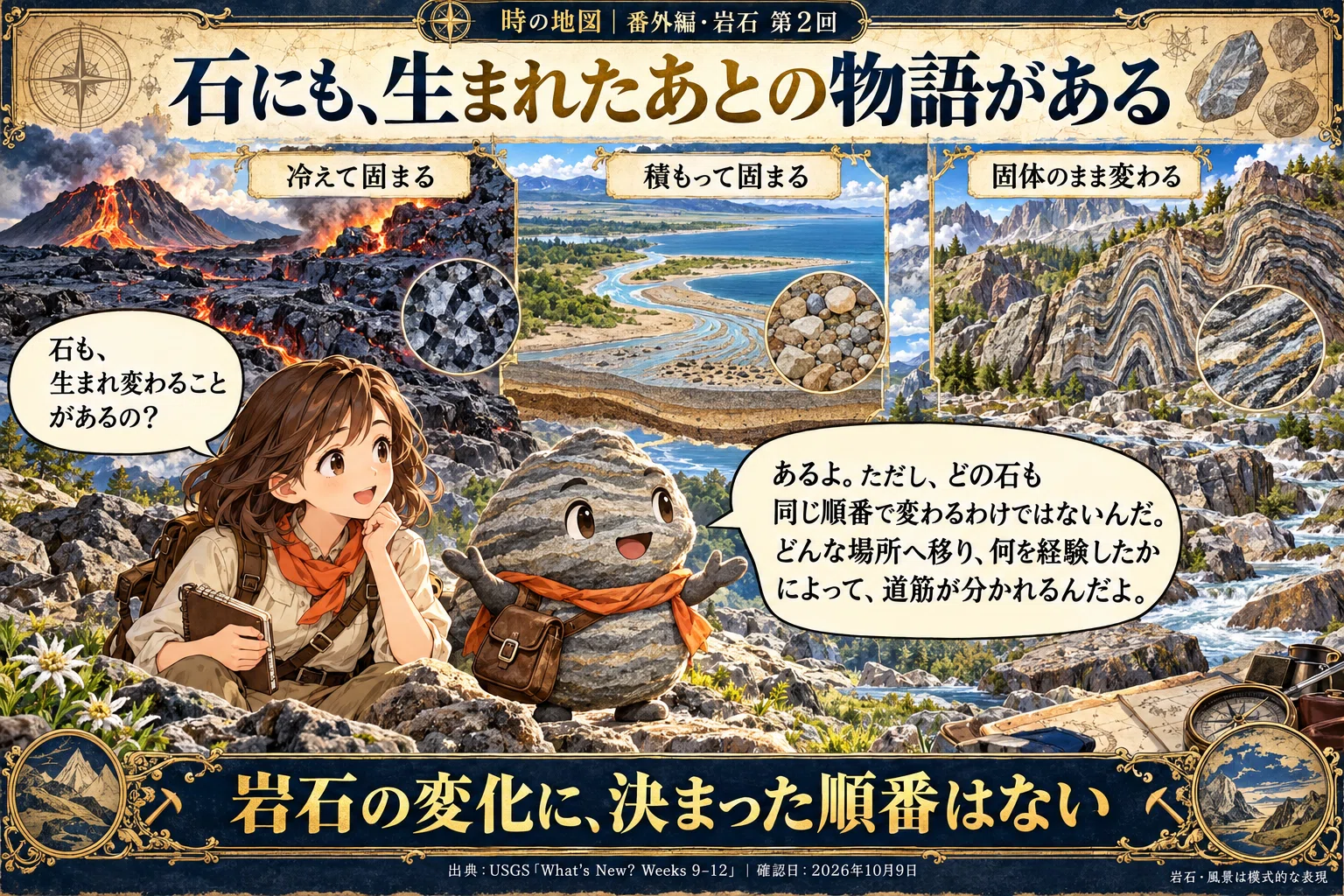 [Extra Edition: Rocks Part 2] Stones continue to change even after they ...
